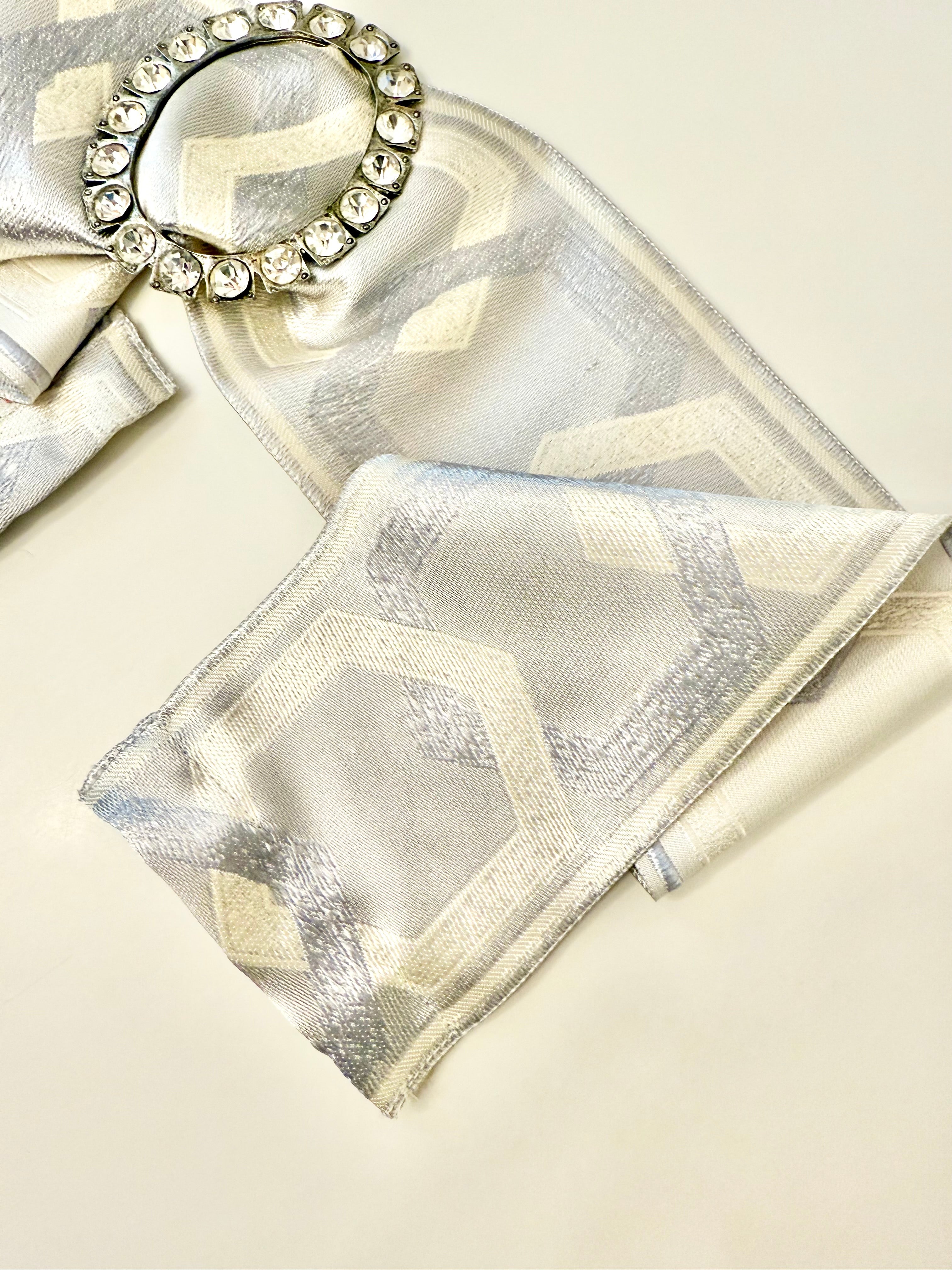 Ladies who lunch divine satin dress belt... so chic