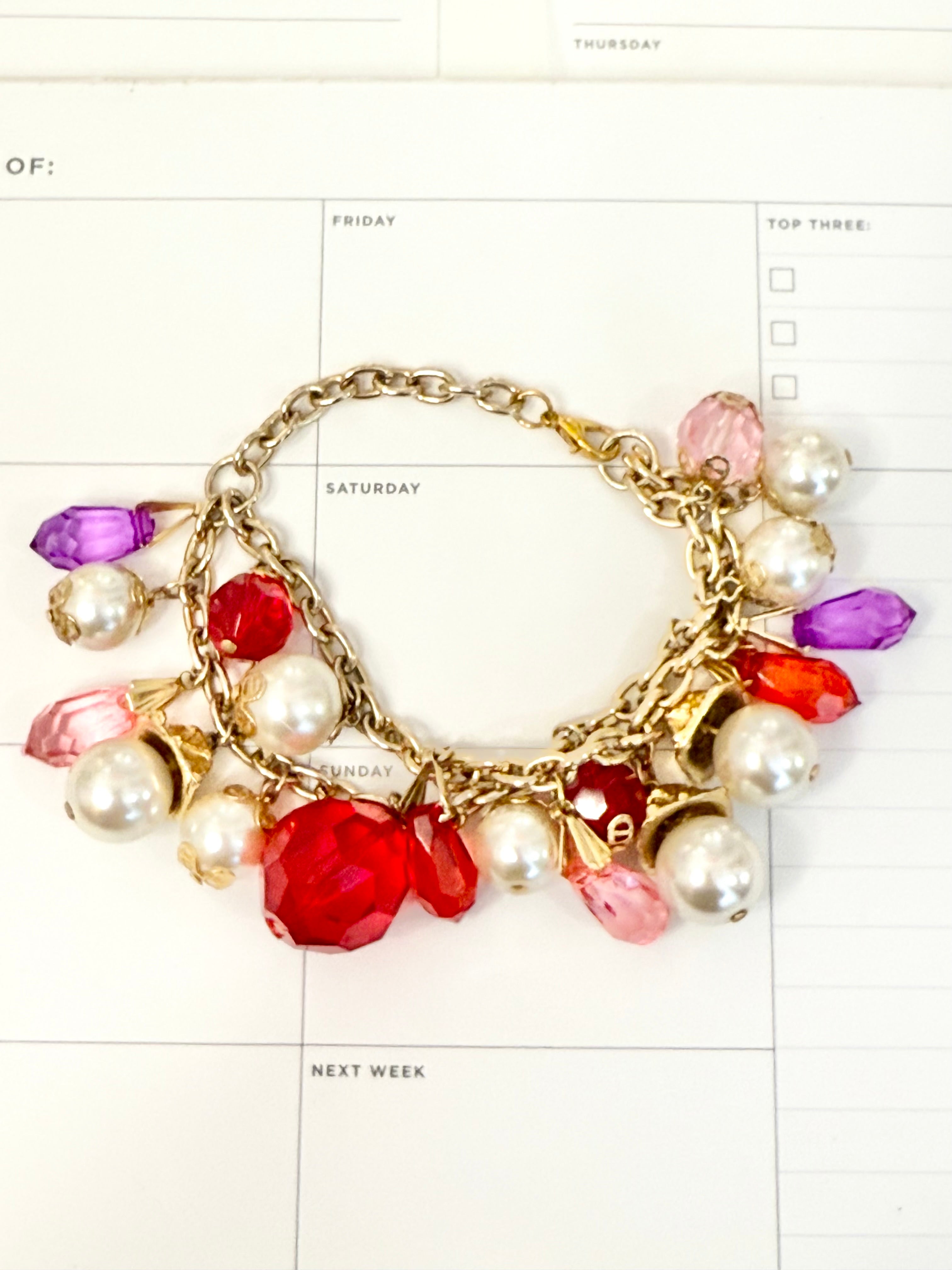 The most charming, and colorful charm bracelet...