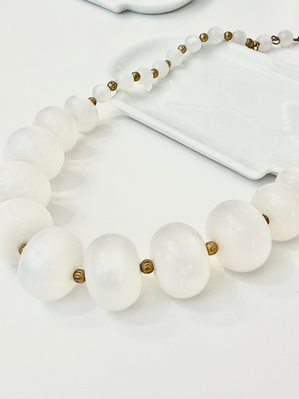 That social butterfly and her love of moon glow classy beads... perfection