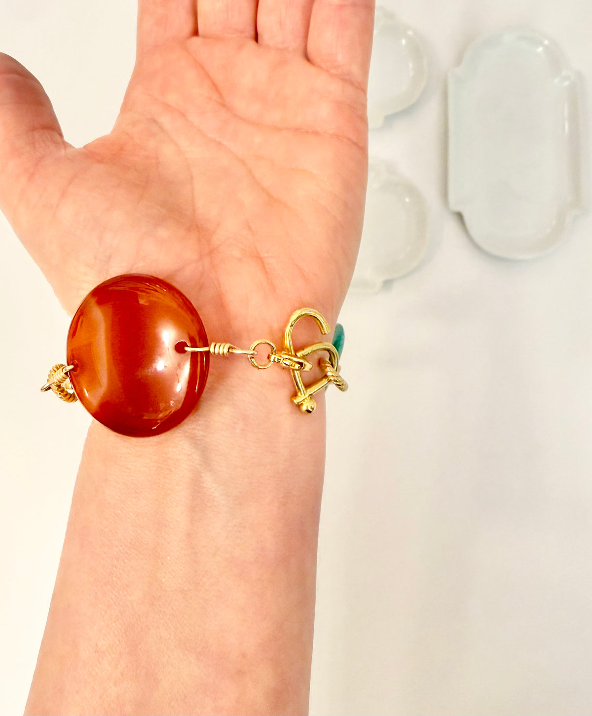 The most unique, and rare stone bracelet... lovely