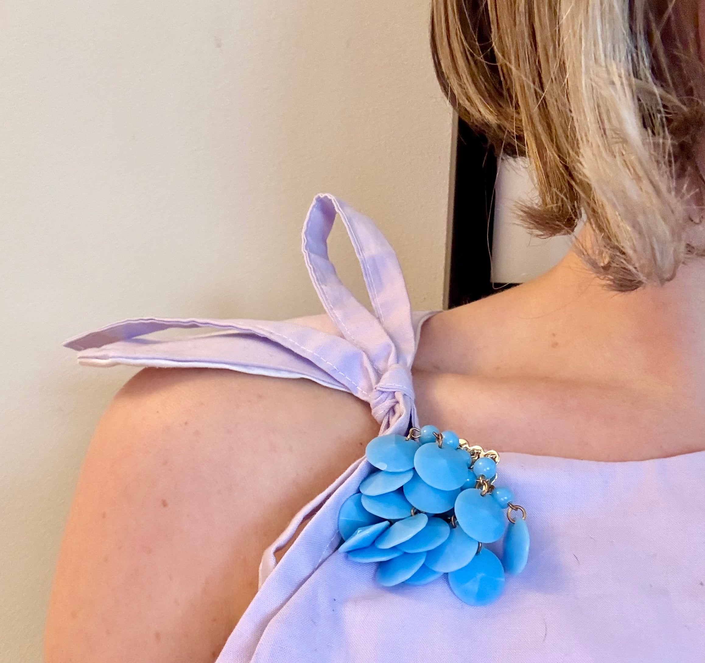 1960's sweet and colorful cha cha brooch.... so darling!