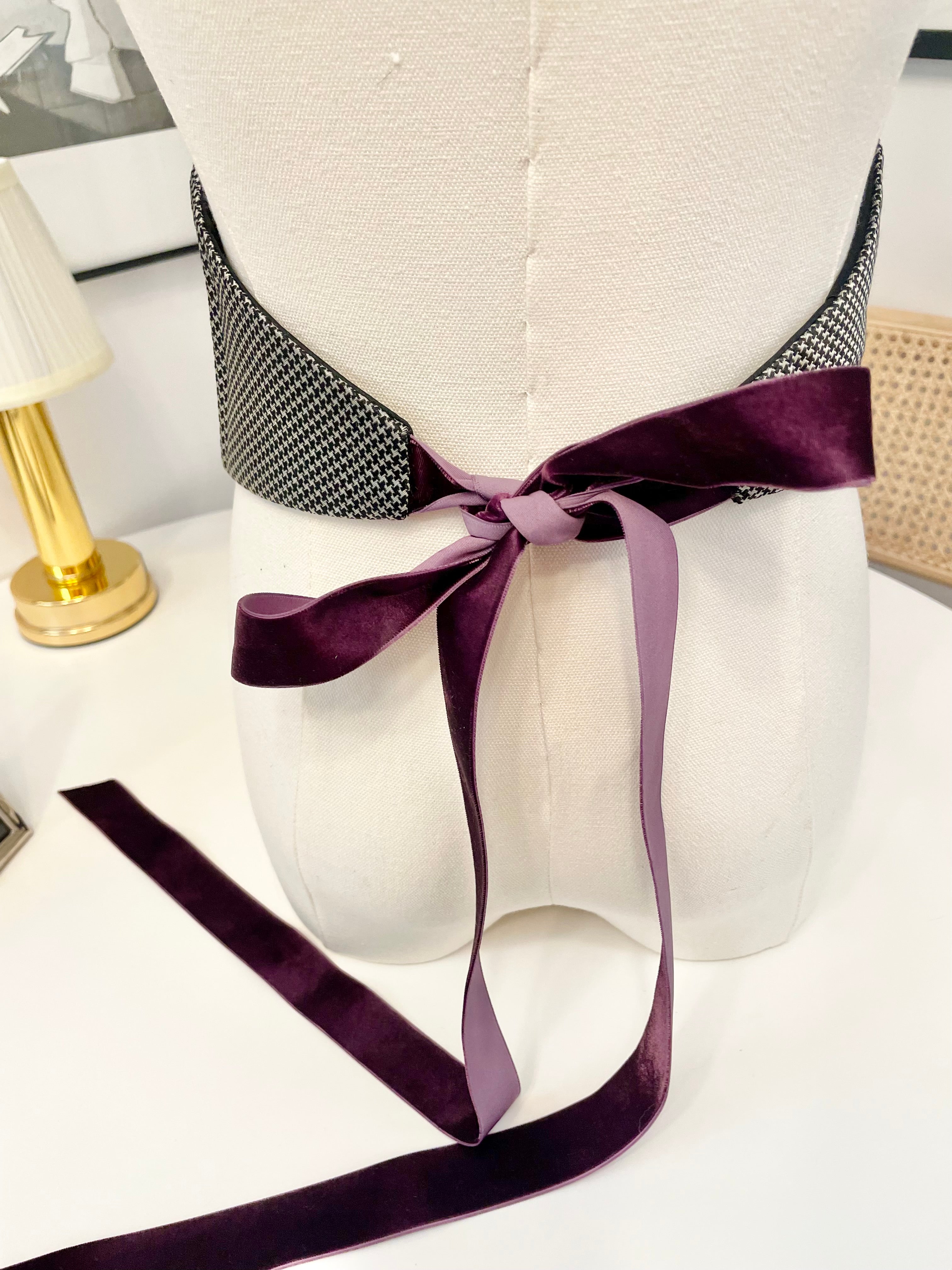 Ladies on Holiday dress belts... a reimagined cummerbund!