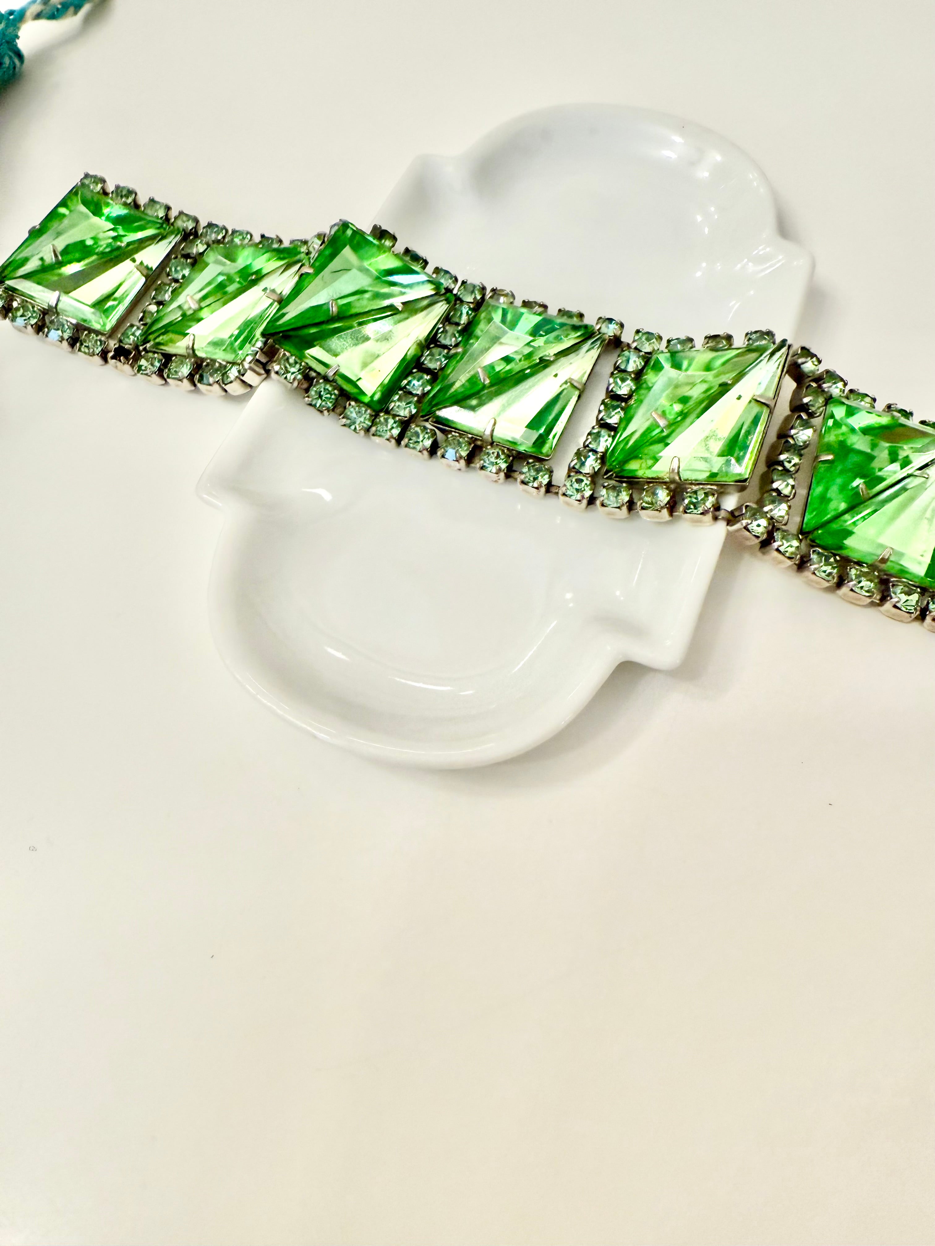 The heiress and her love of green!