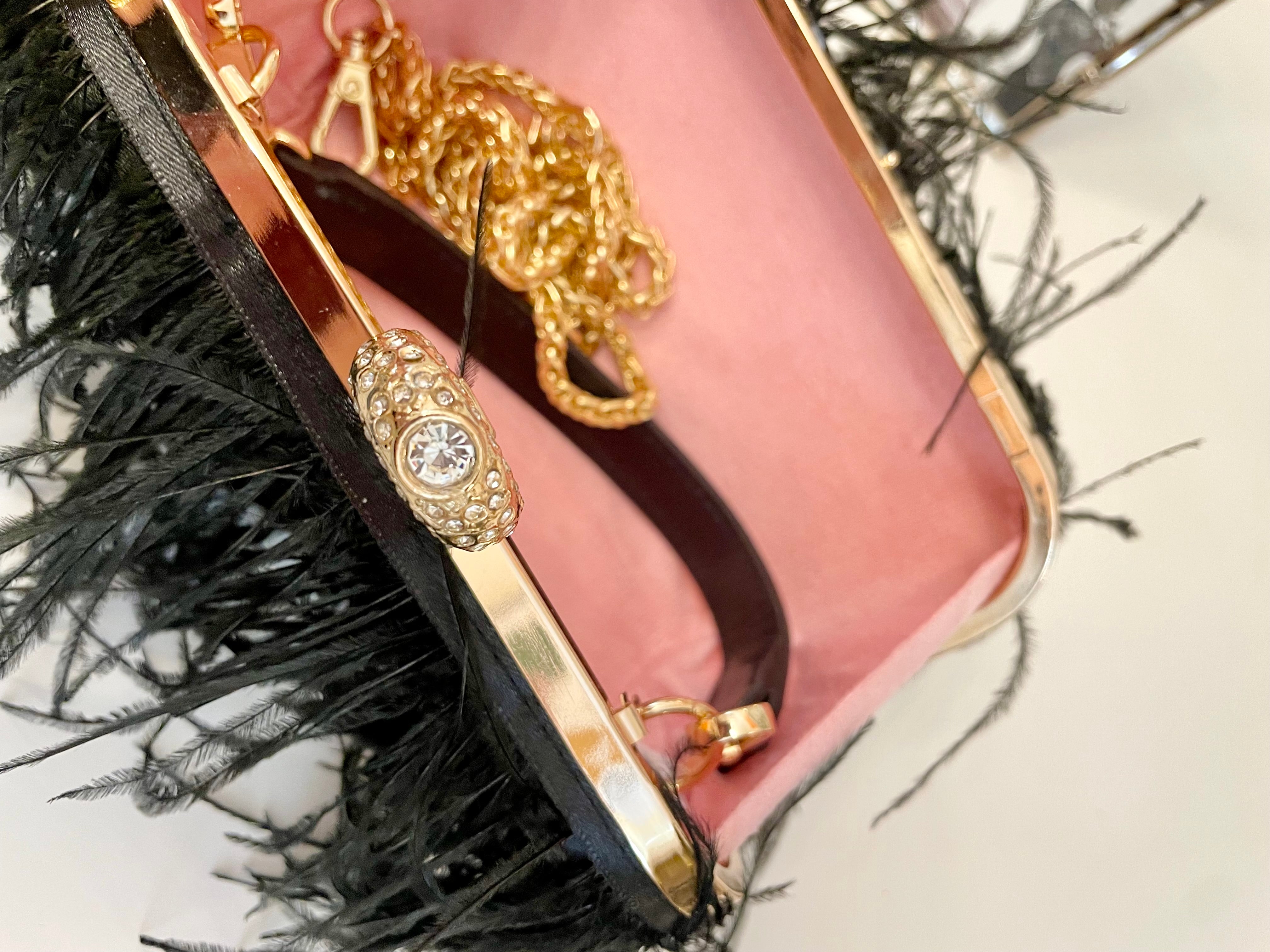 Ladies who love Martini's feather hard case bag.... so lovely
