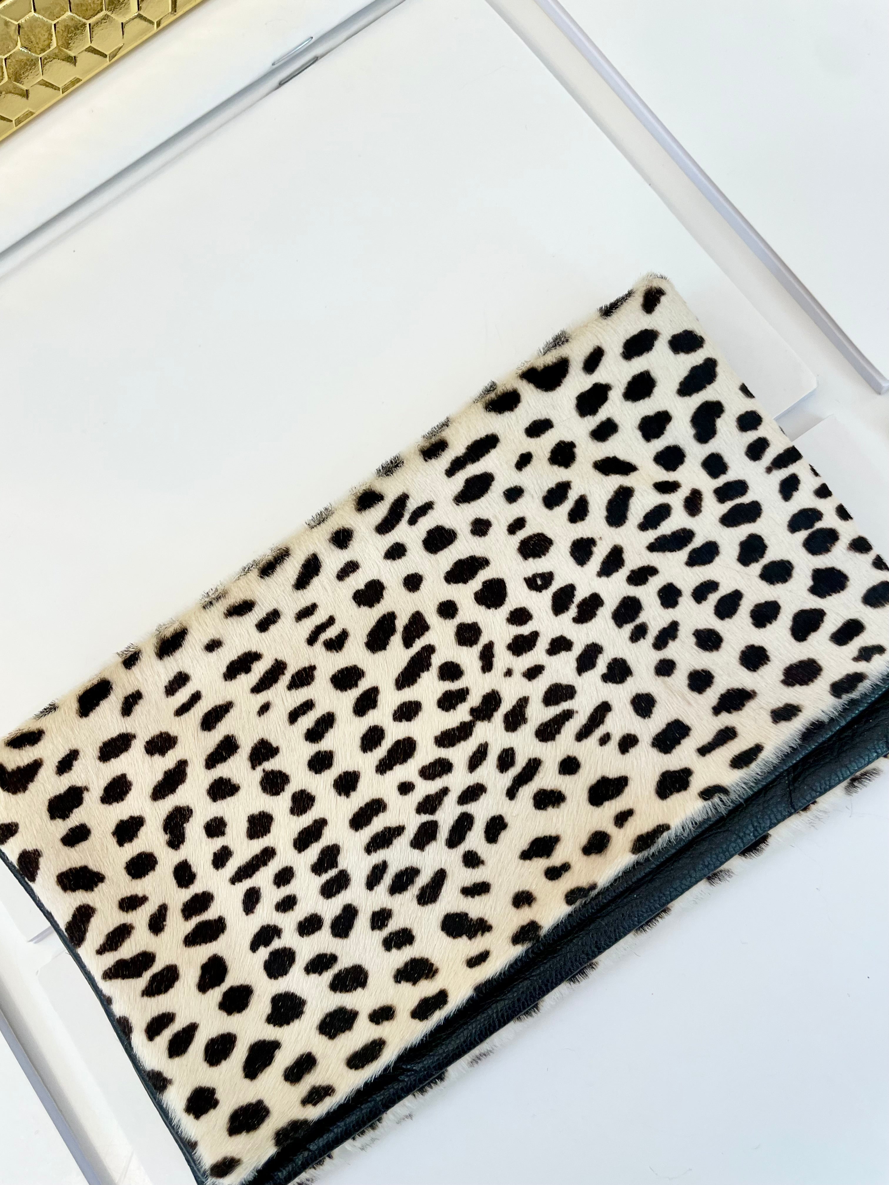 Super chic animal print wallet... a truly rare piece!