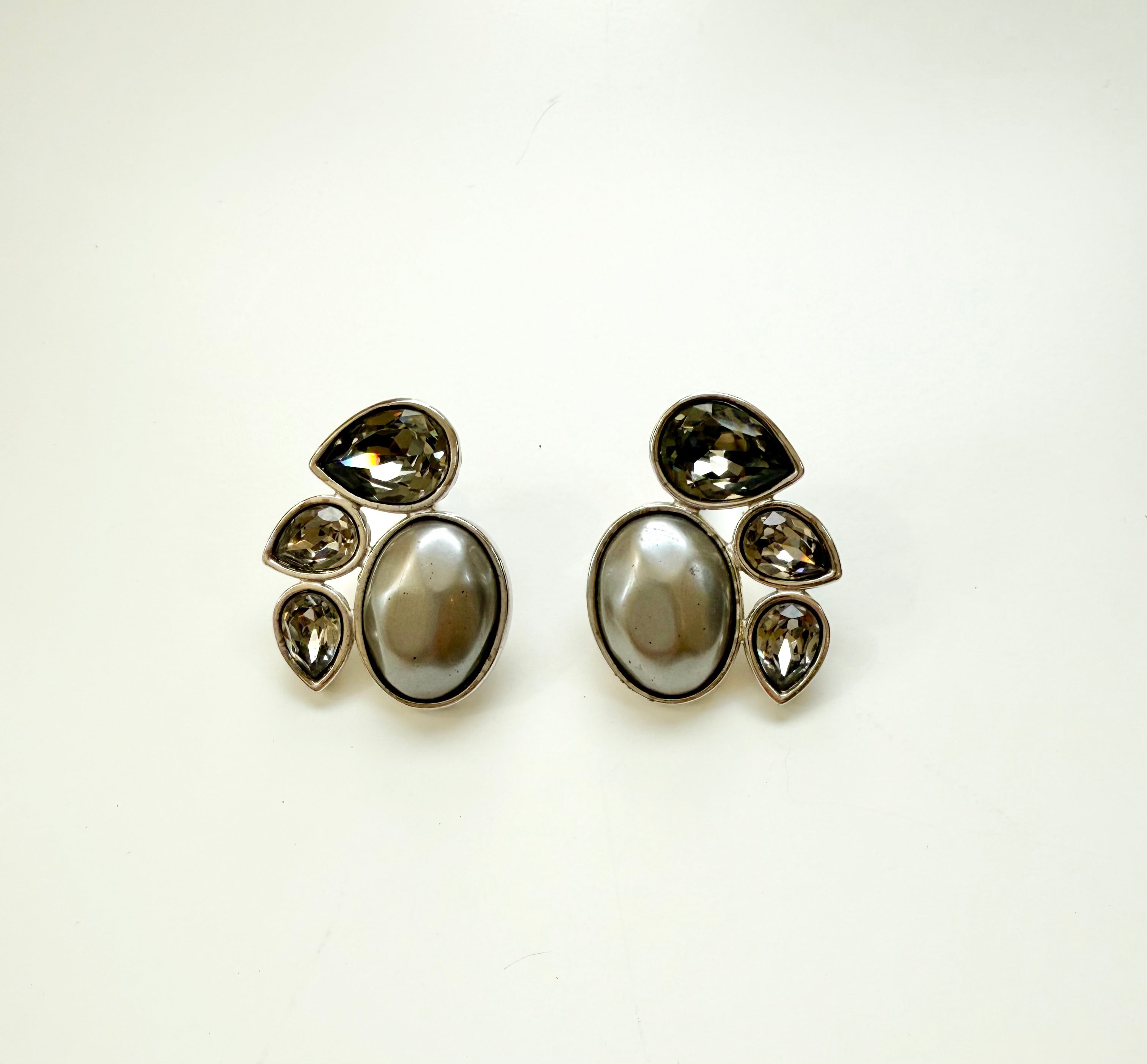 The most darling gray pearl YSL.....so chic, and timeless.