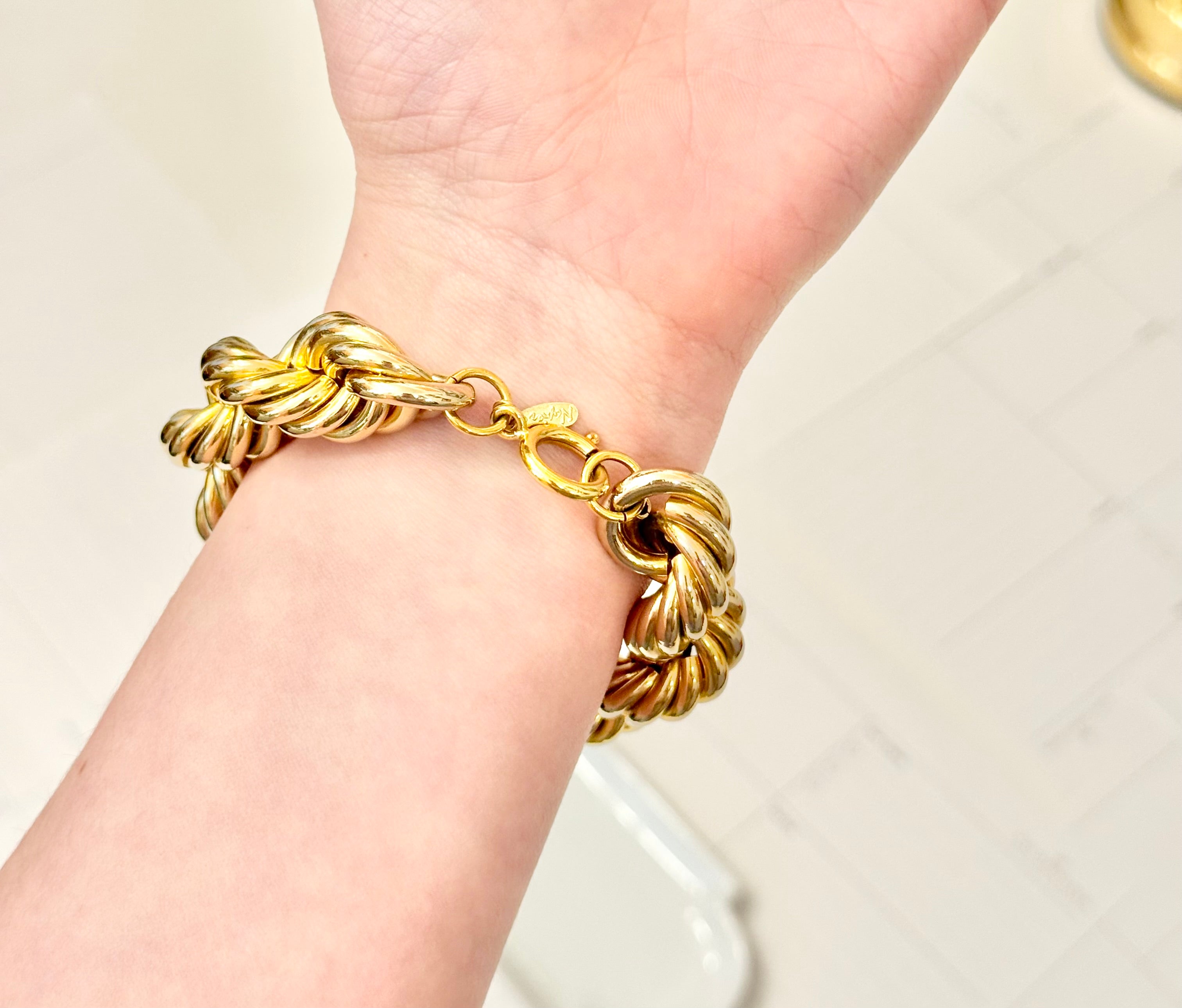 The most classy Napier rope chain bracelet...