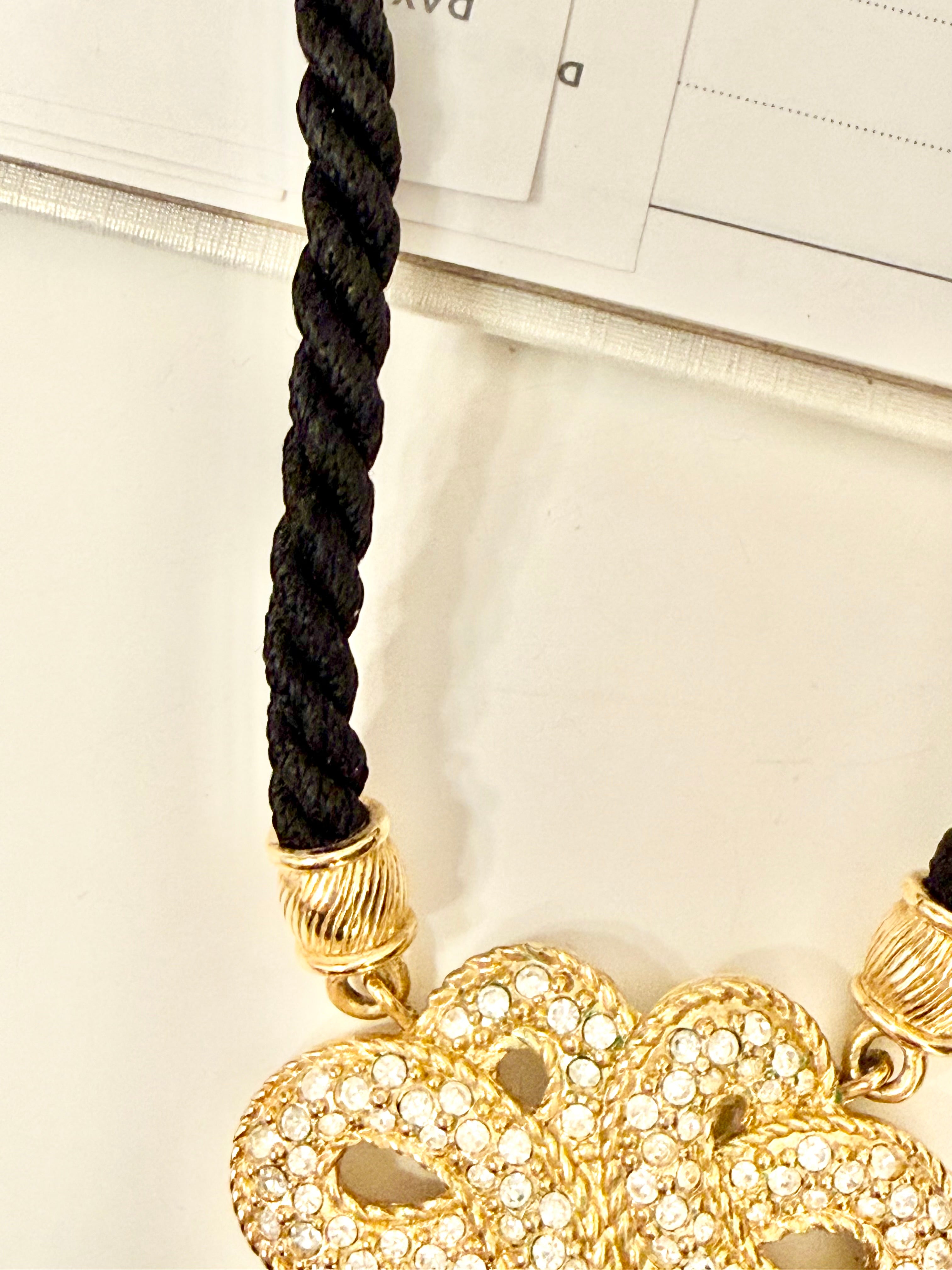 The socialite and her love of a dramatic necklace....