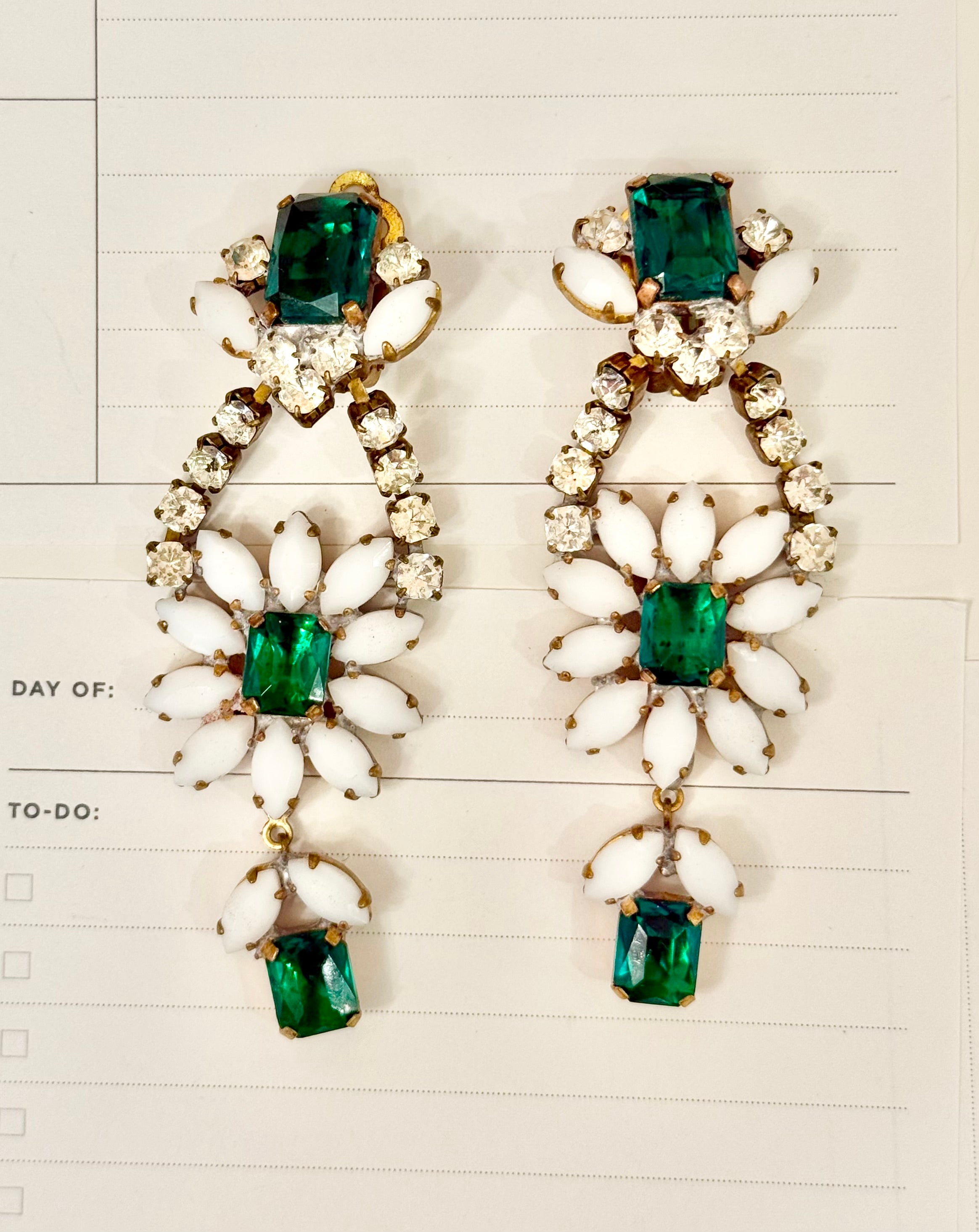 Husar D divine emerald and blanc glass delights...