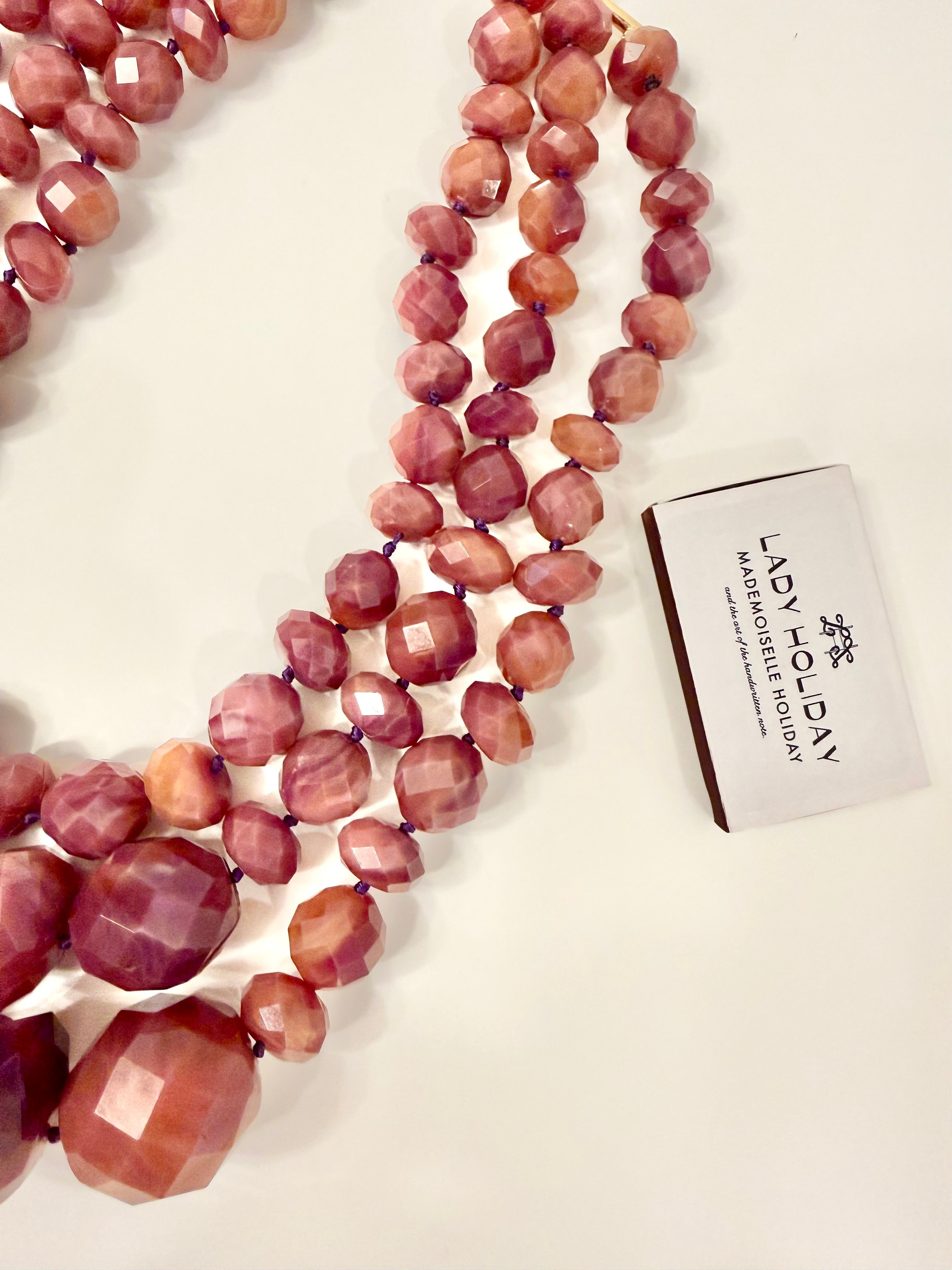 The most elegant Kate Spade multi faceted necklace..