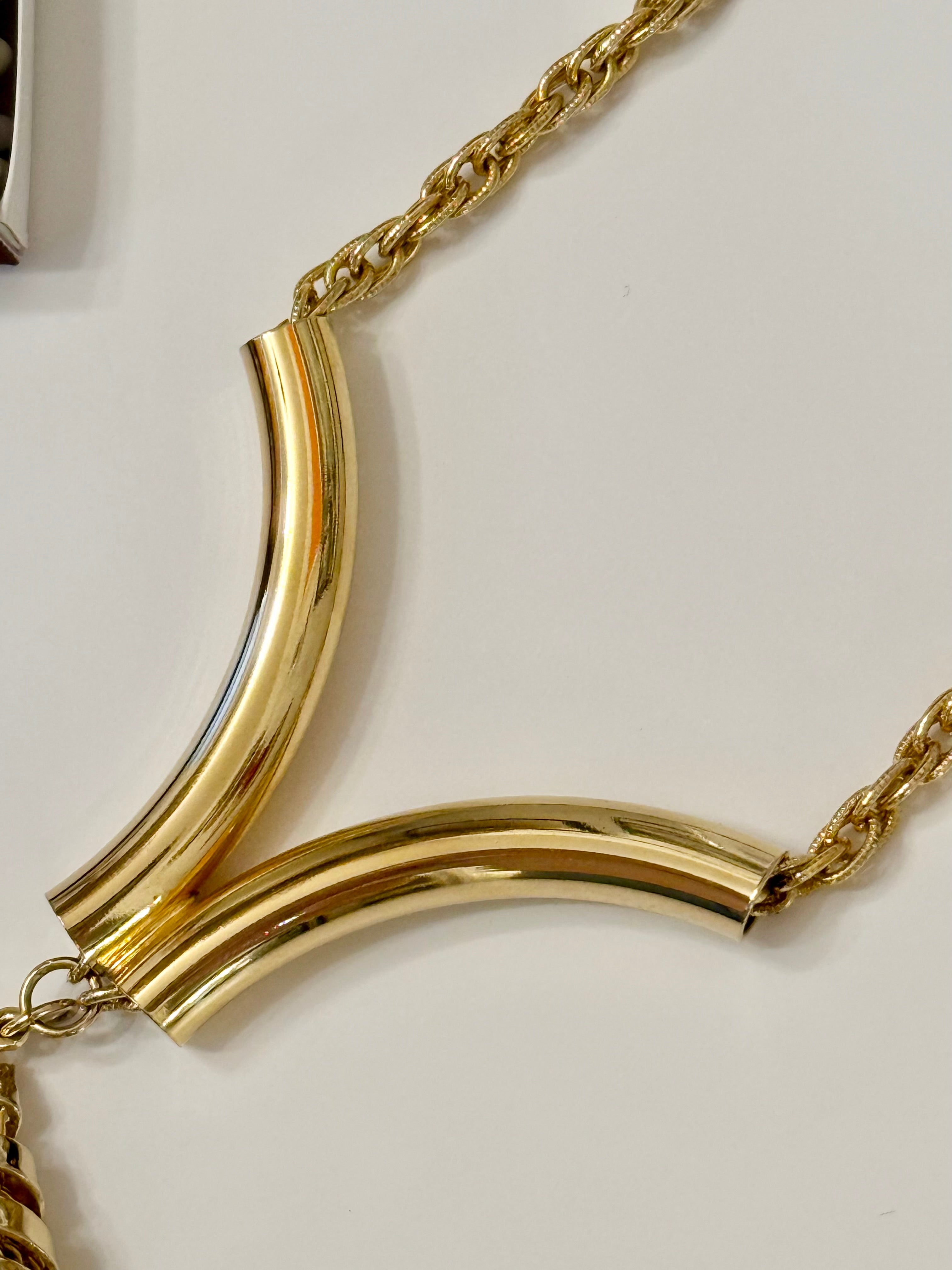 That charming gal and her gold tassels....