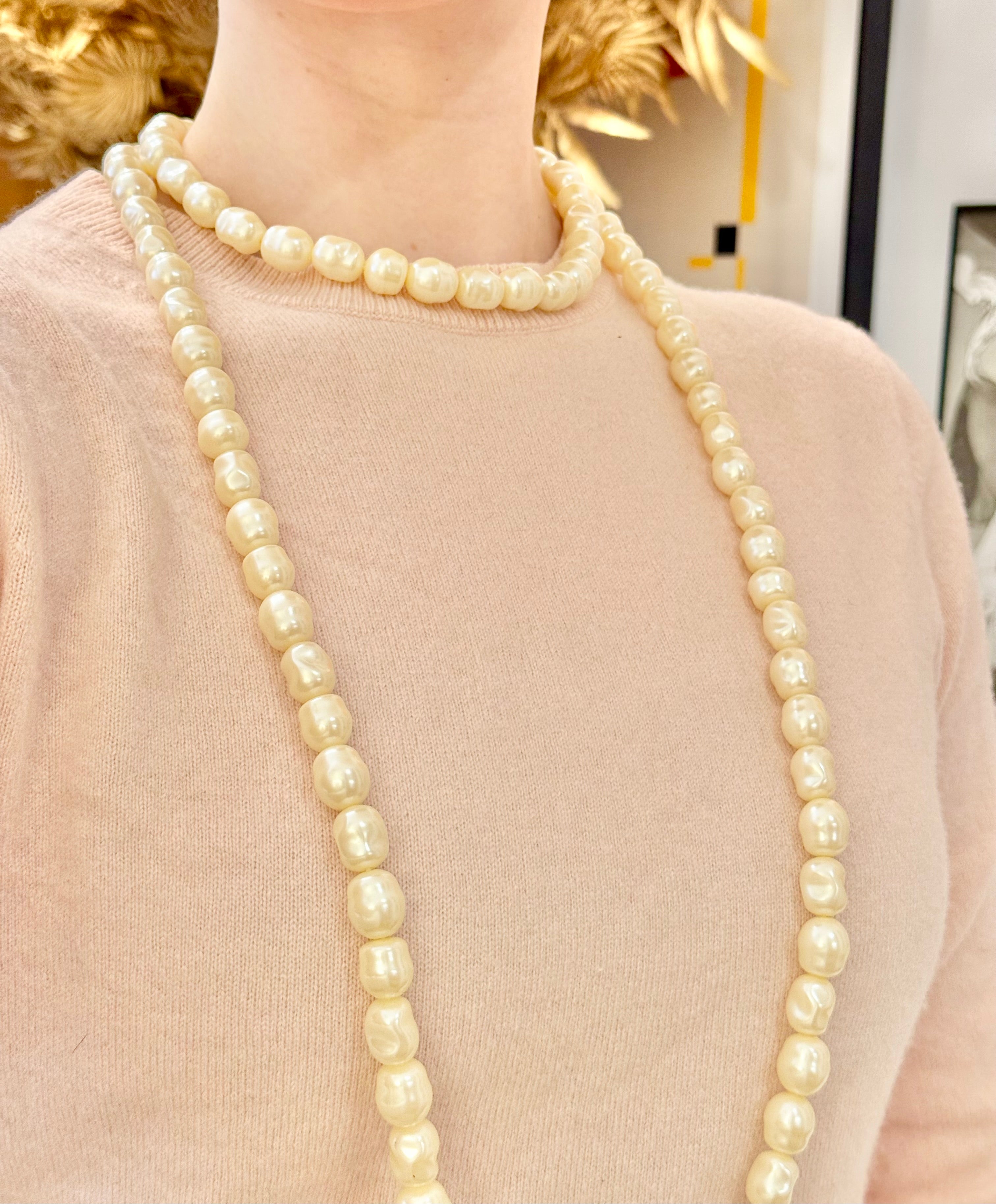 That preppy girl and her love of pearls...