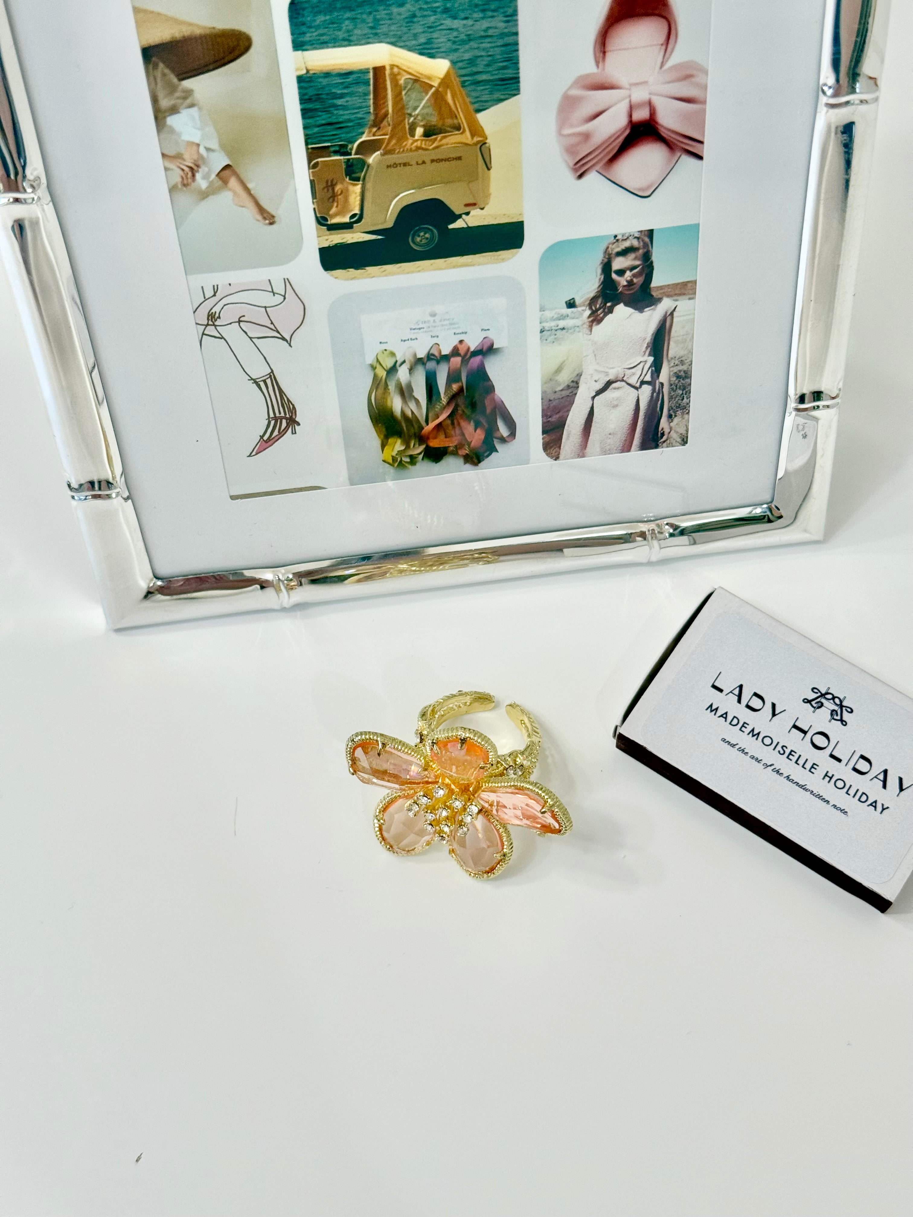 That classy girl and her llove of a martini cocktail ring.... so elegant