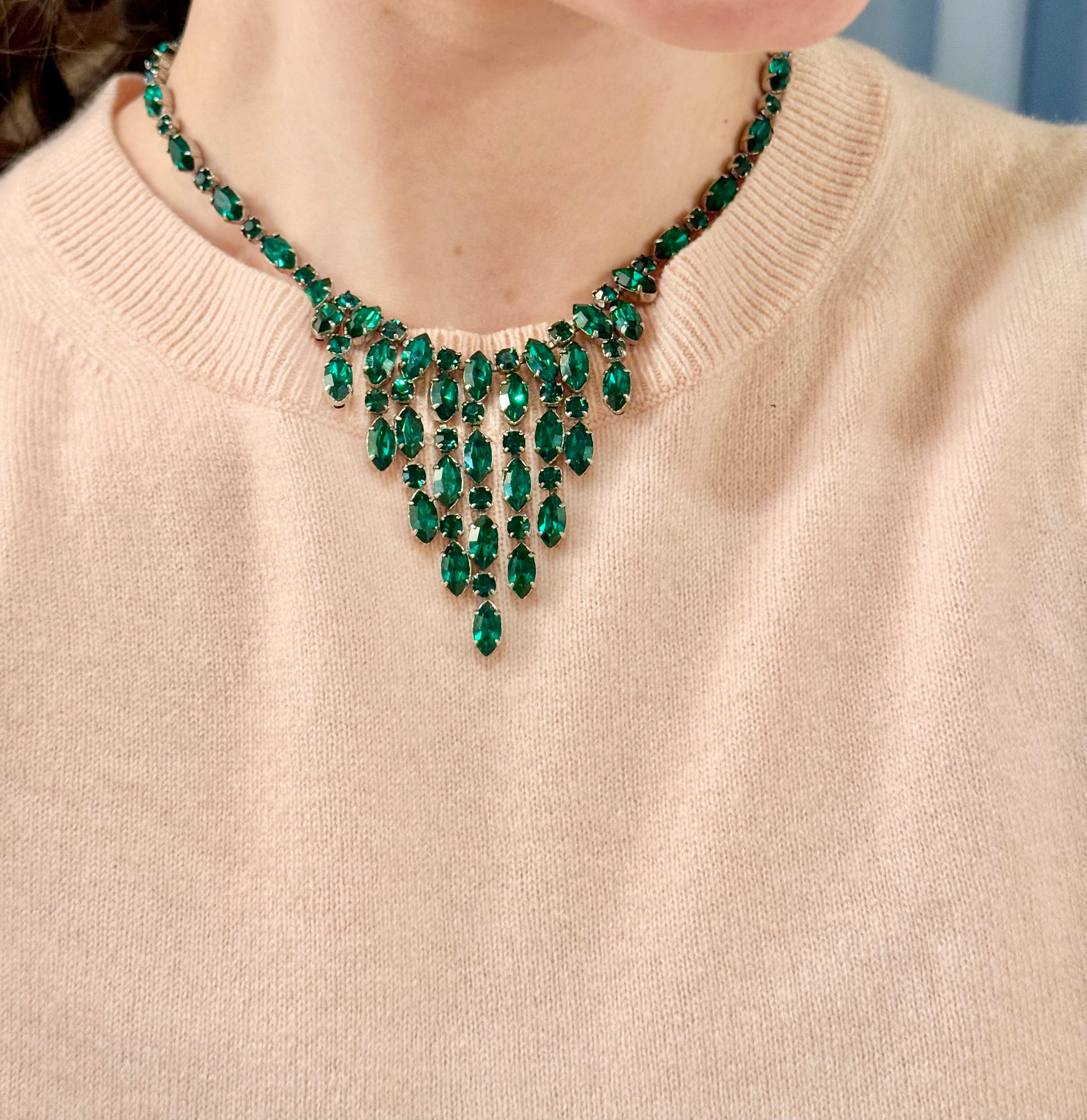 The heiress and her love of emeralds..