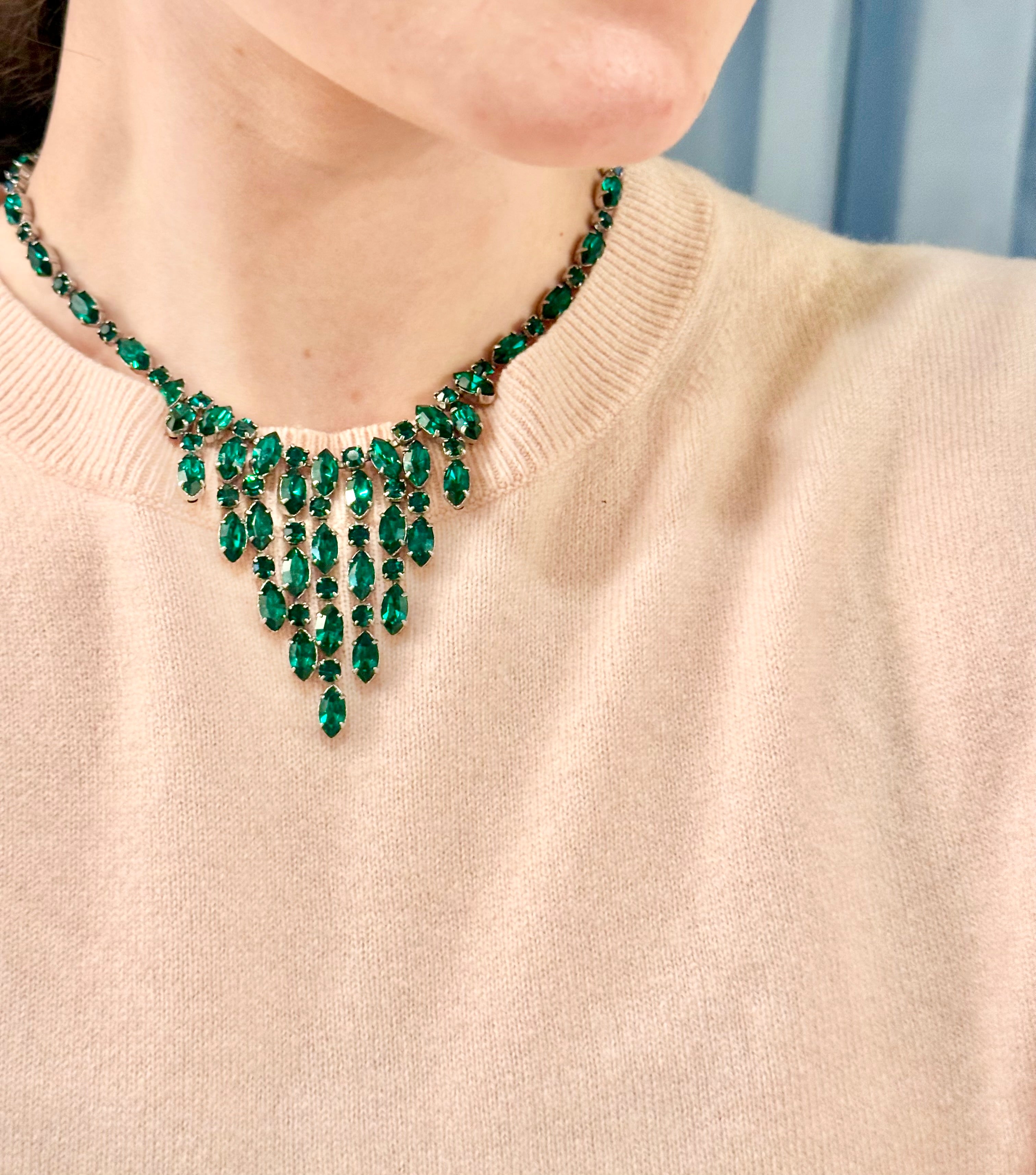 The heiress and her love of emeralds..