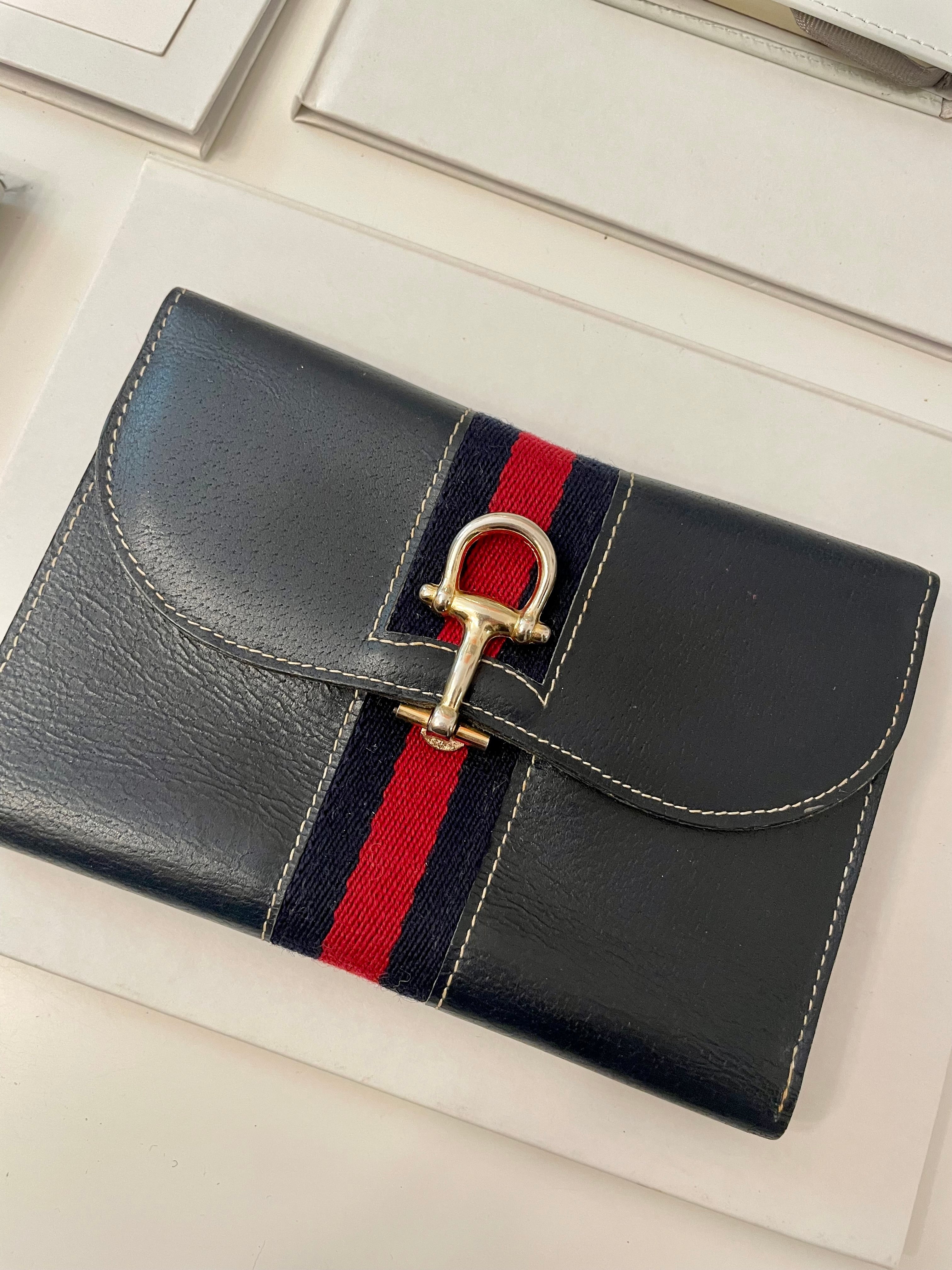 The Preppy Girl Society... they love the classic navy, and red story... This wallet brings their love for that color palette to whole new level!