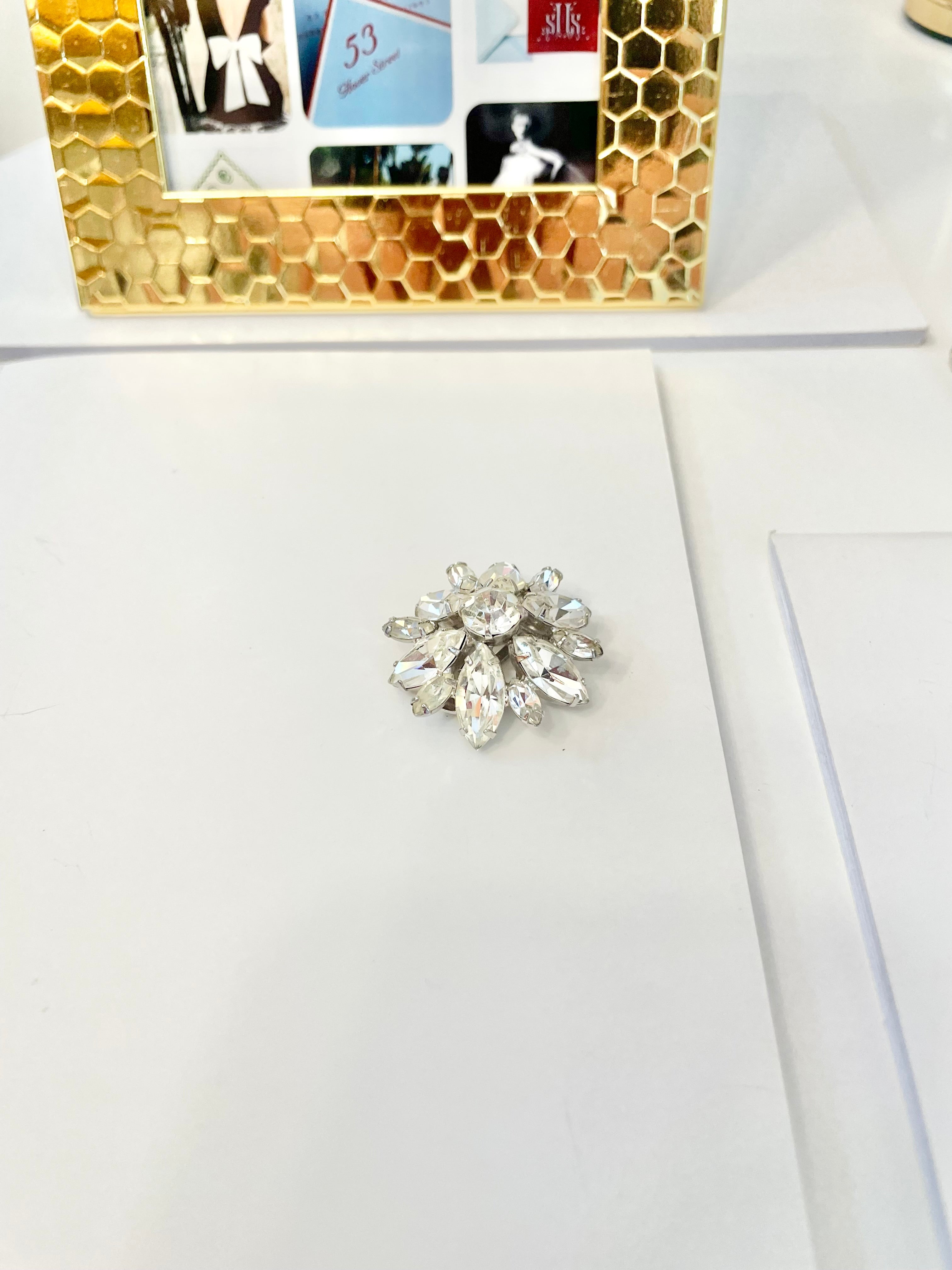 1940's stunning petite fur clip.... so elegant.