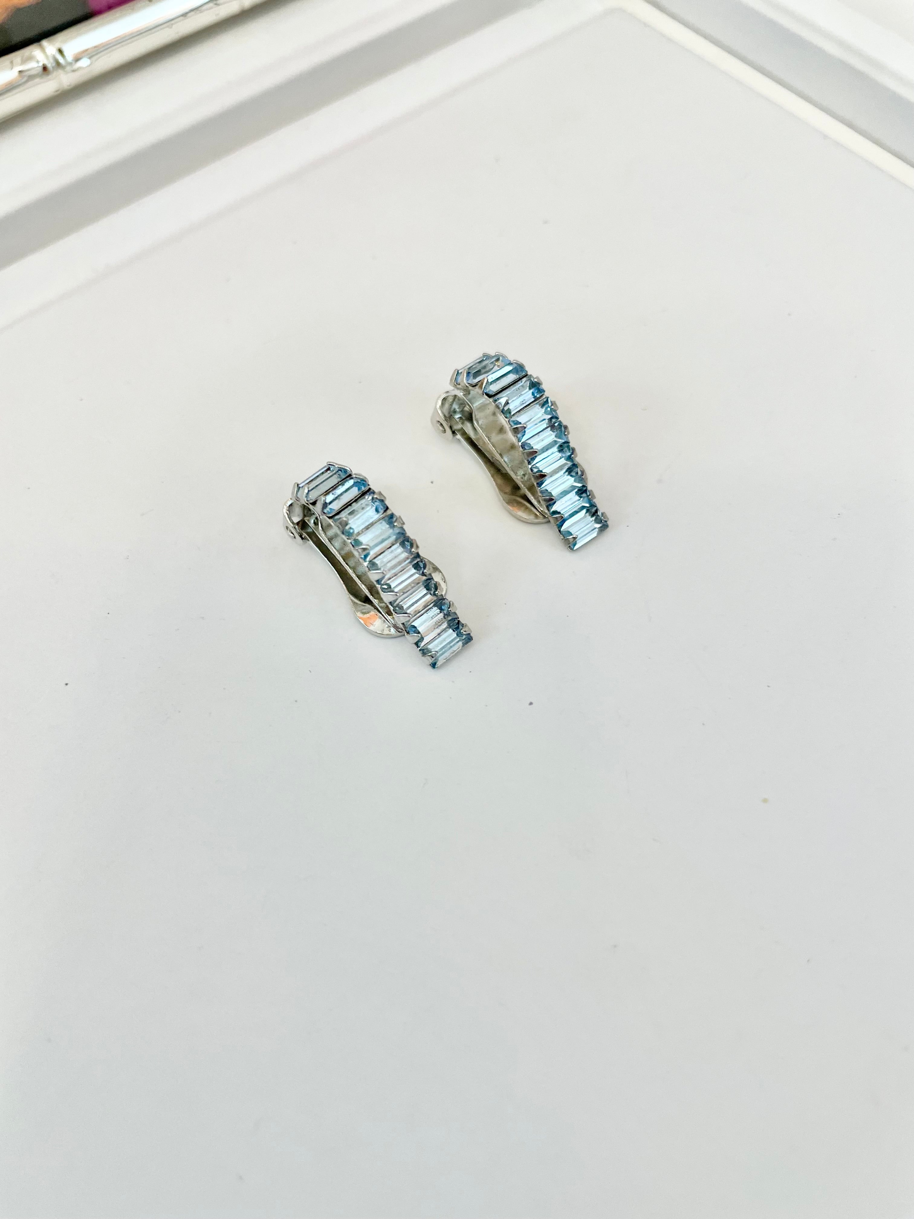 The 1960's Heiress and her love of the classics... these icy blue delights are divine.