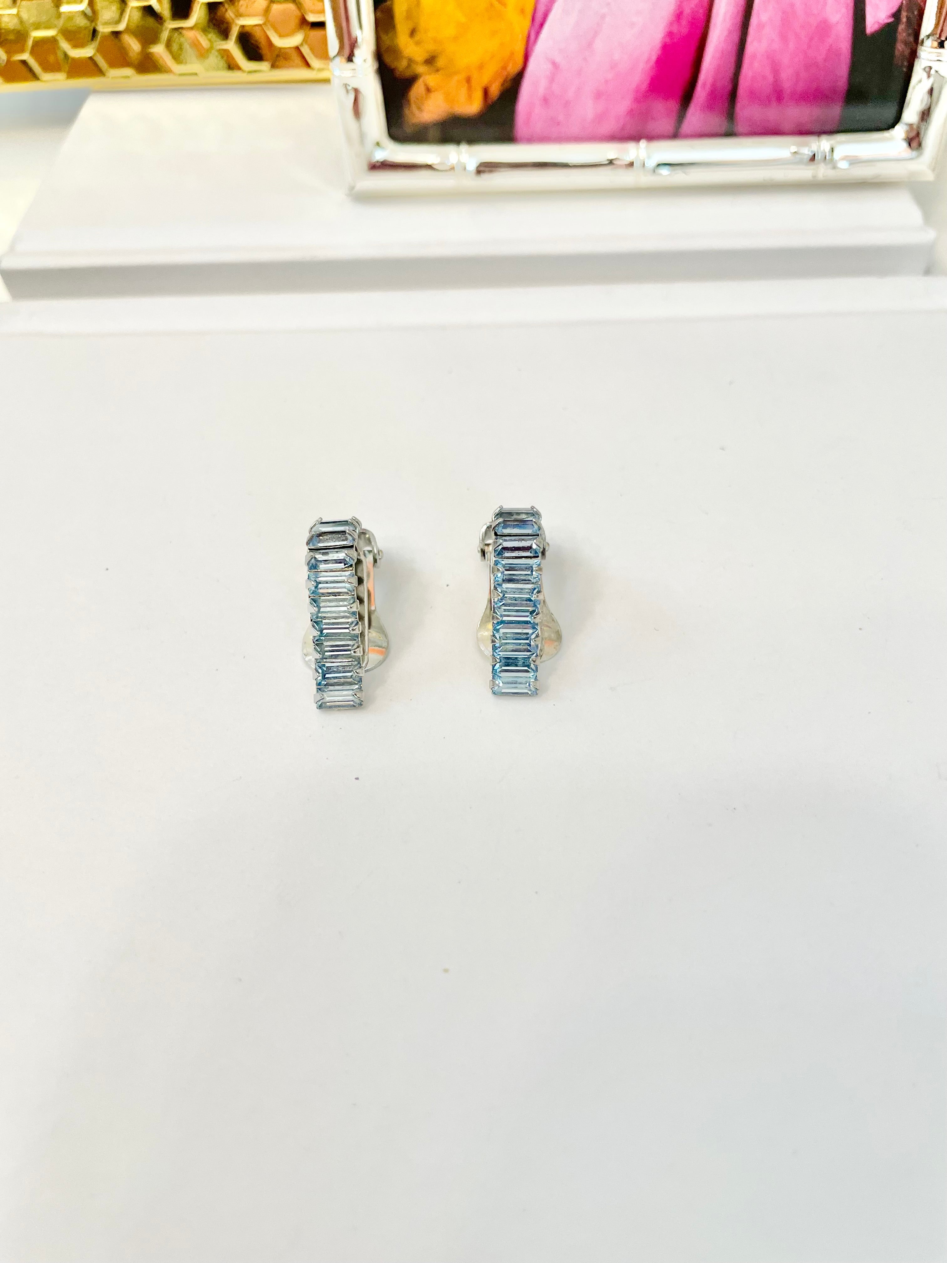 The 1960's Heiress and her love of the classics... these icy blue delights are divine.