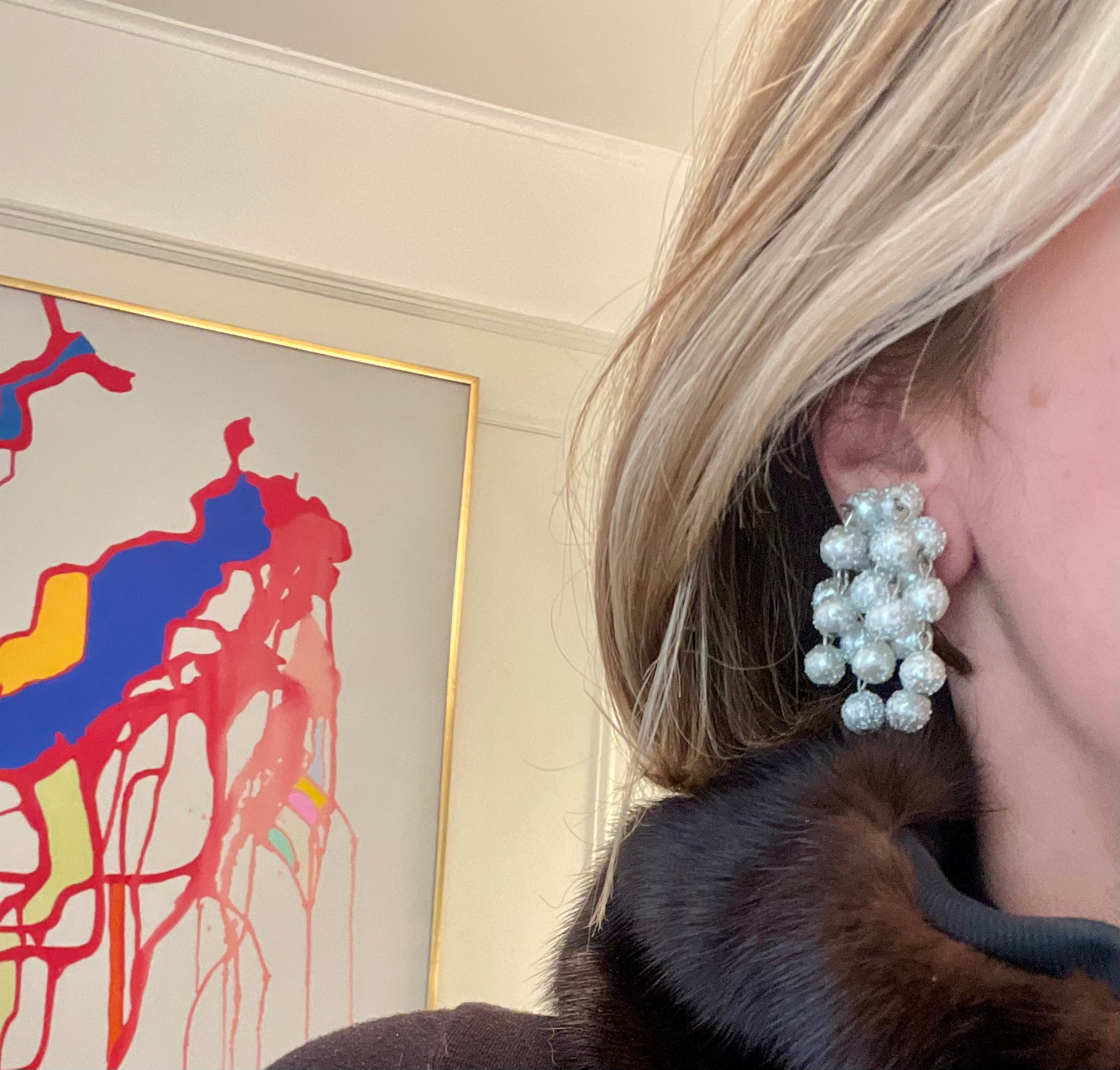 Lets go to the disco with these earrings.... so lovely!