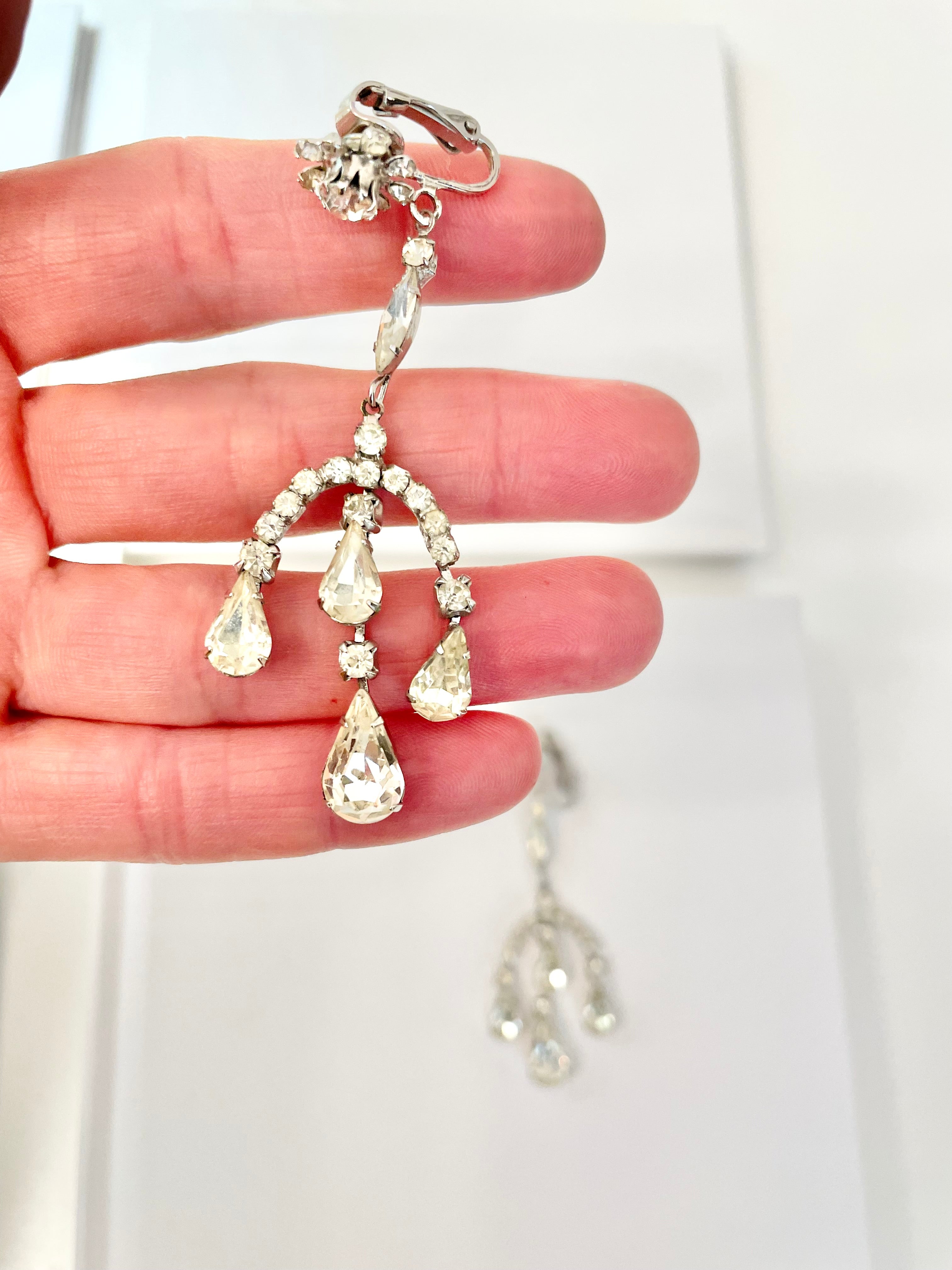 1960's Heiress and her love of the sparkly! These are a true mid century gem. Shimmering like diamonds.