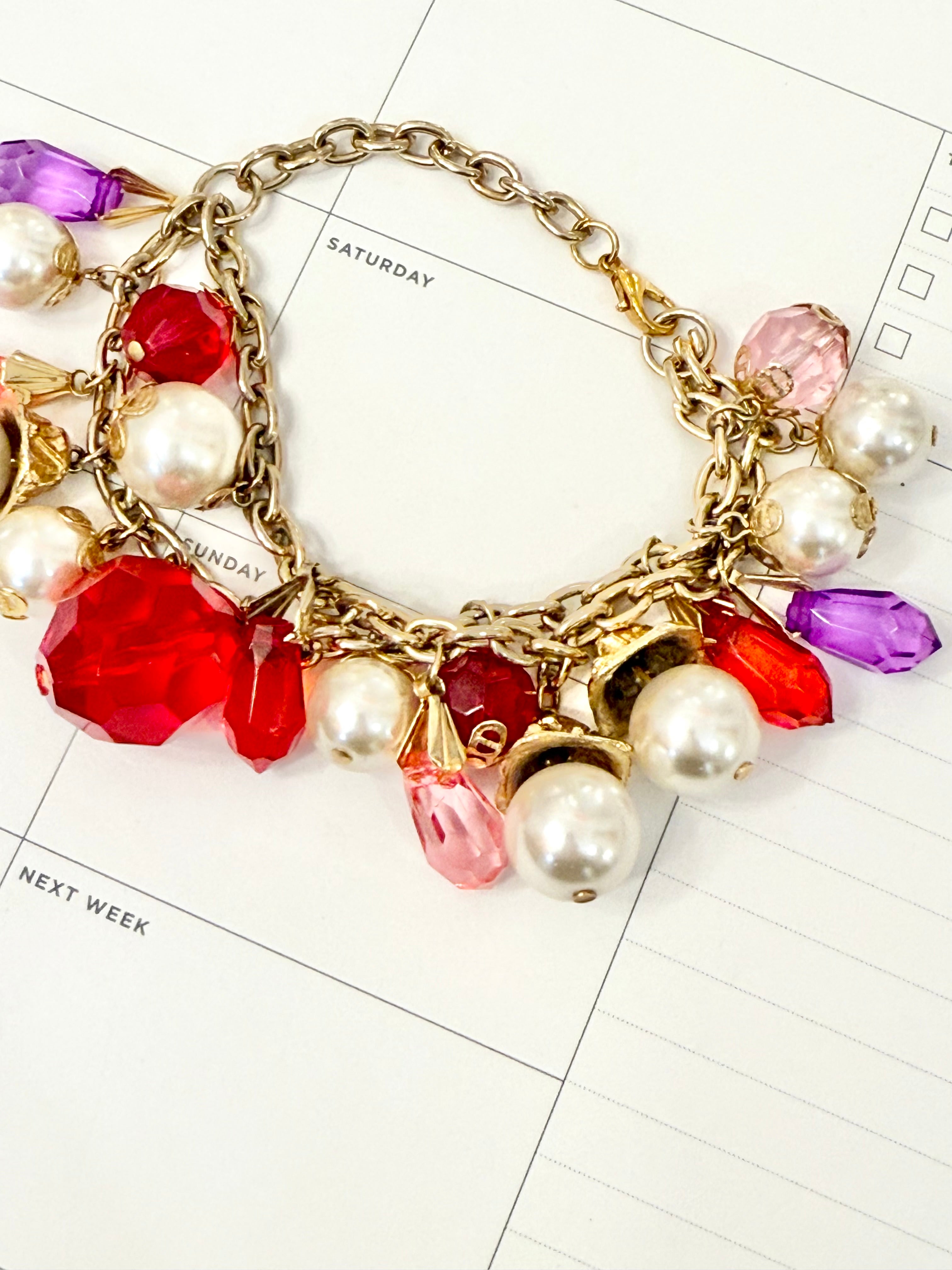 The most charming, and colorful charm bracelet...