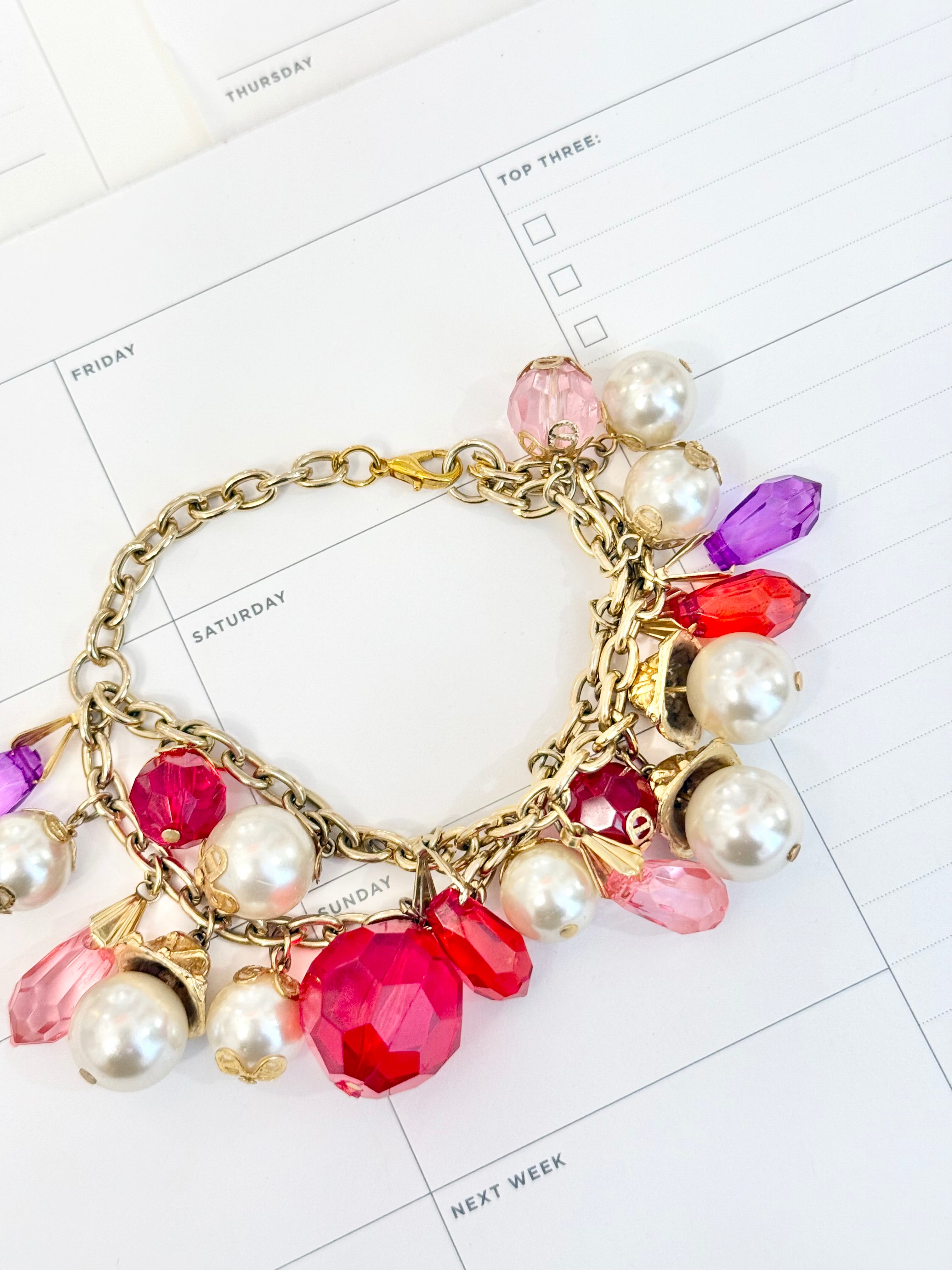 The most charming, and colorful charm bracelet...