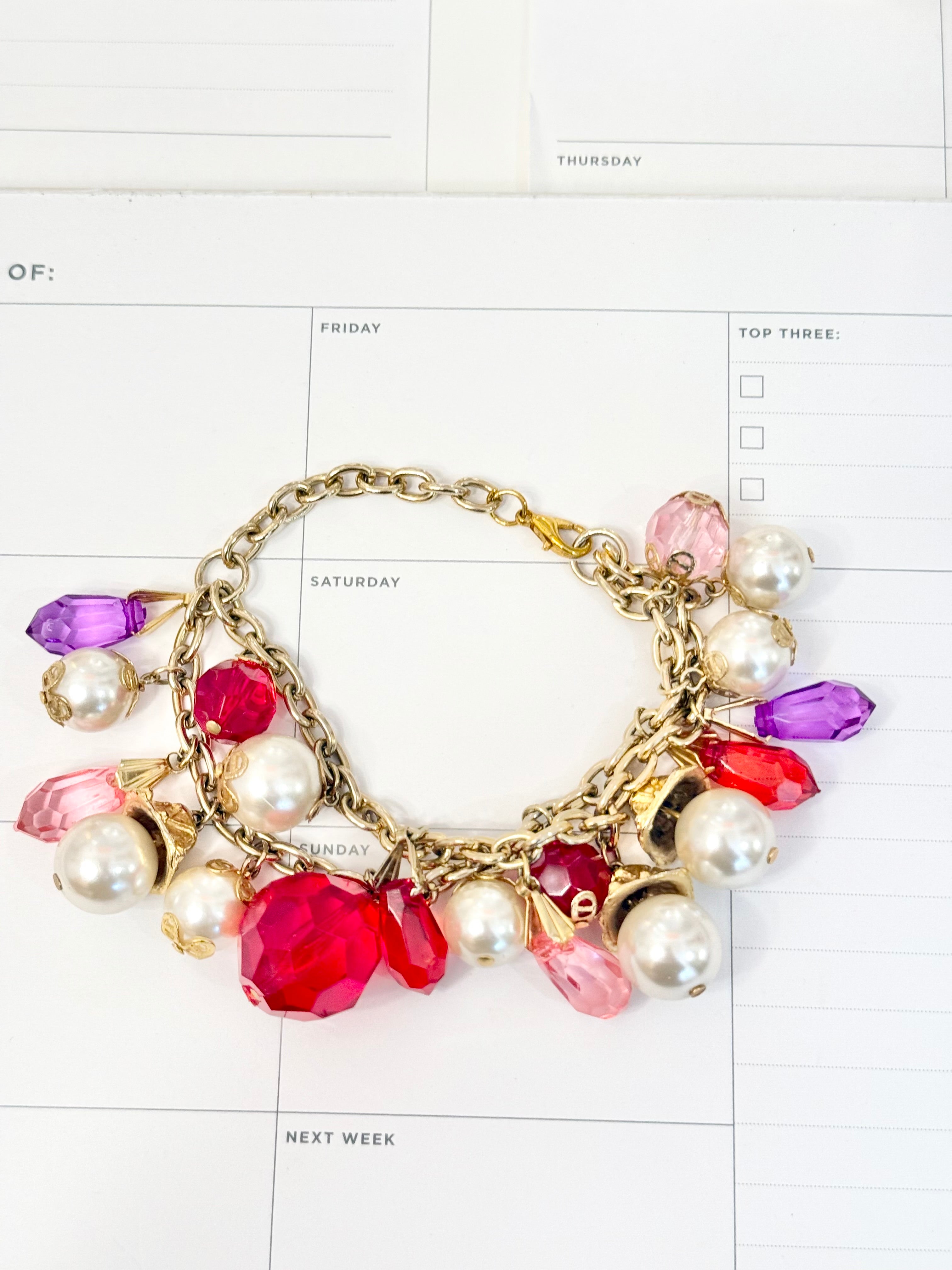 The most charming, and colorful charm bracelet...