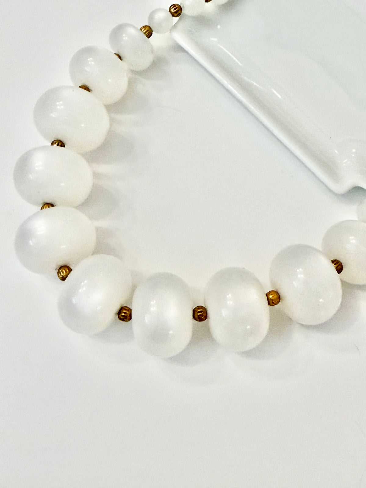That social butterfly and her love of moon glow classy beads... perfection