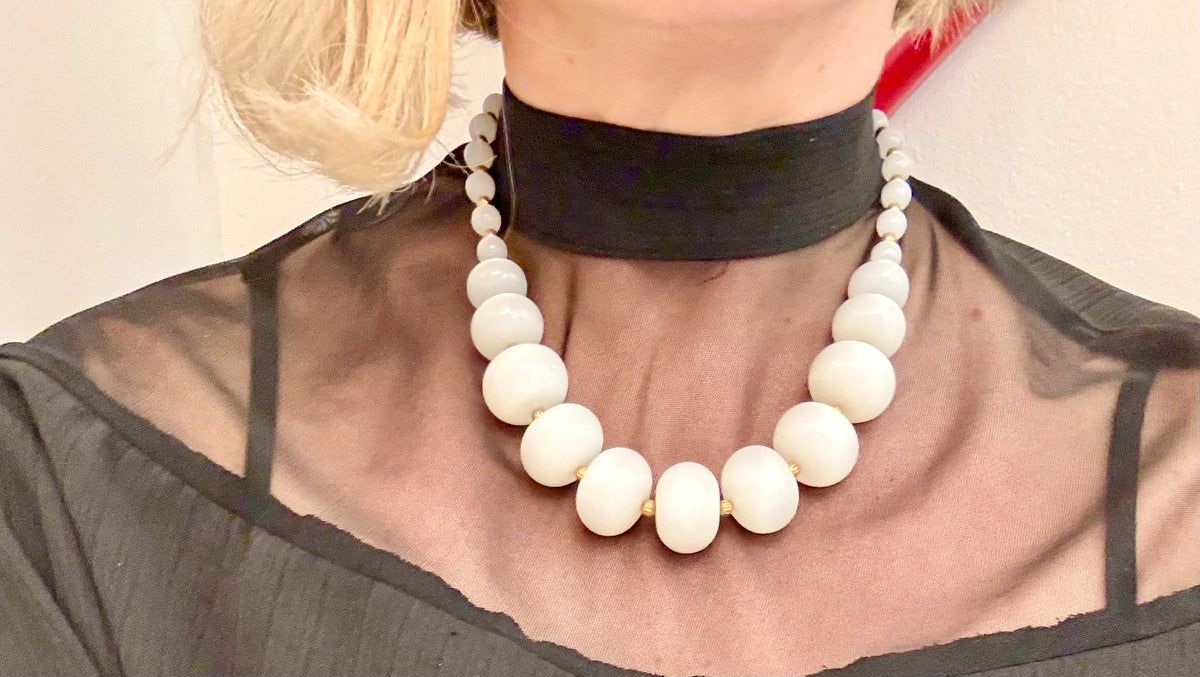 That social butterfly and her love of moon glow classy beads... perfection