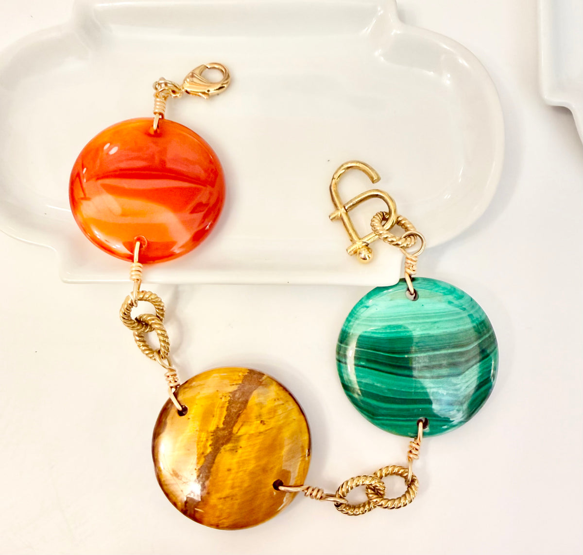 The most unique, and rare stone bracelet... lovely