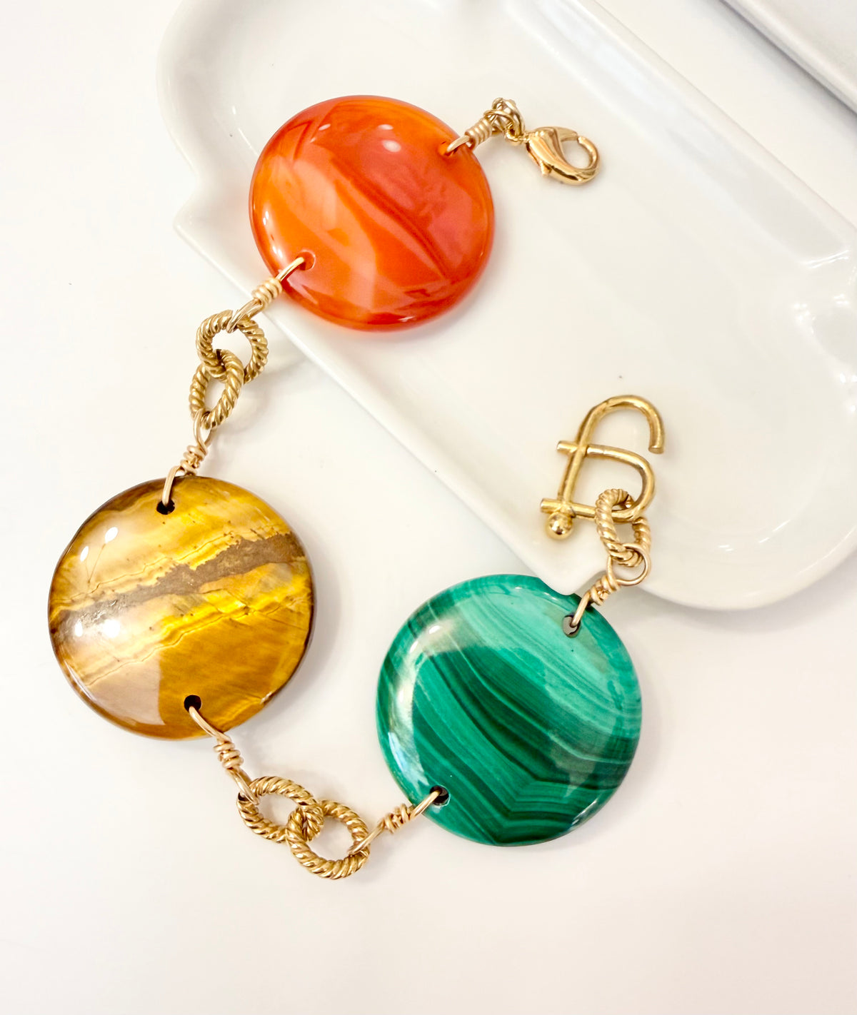 The most unique, and rare stone bracelet... lovely