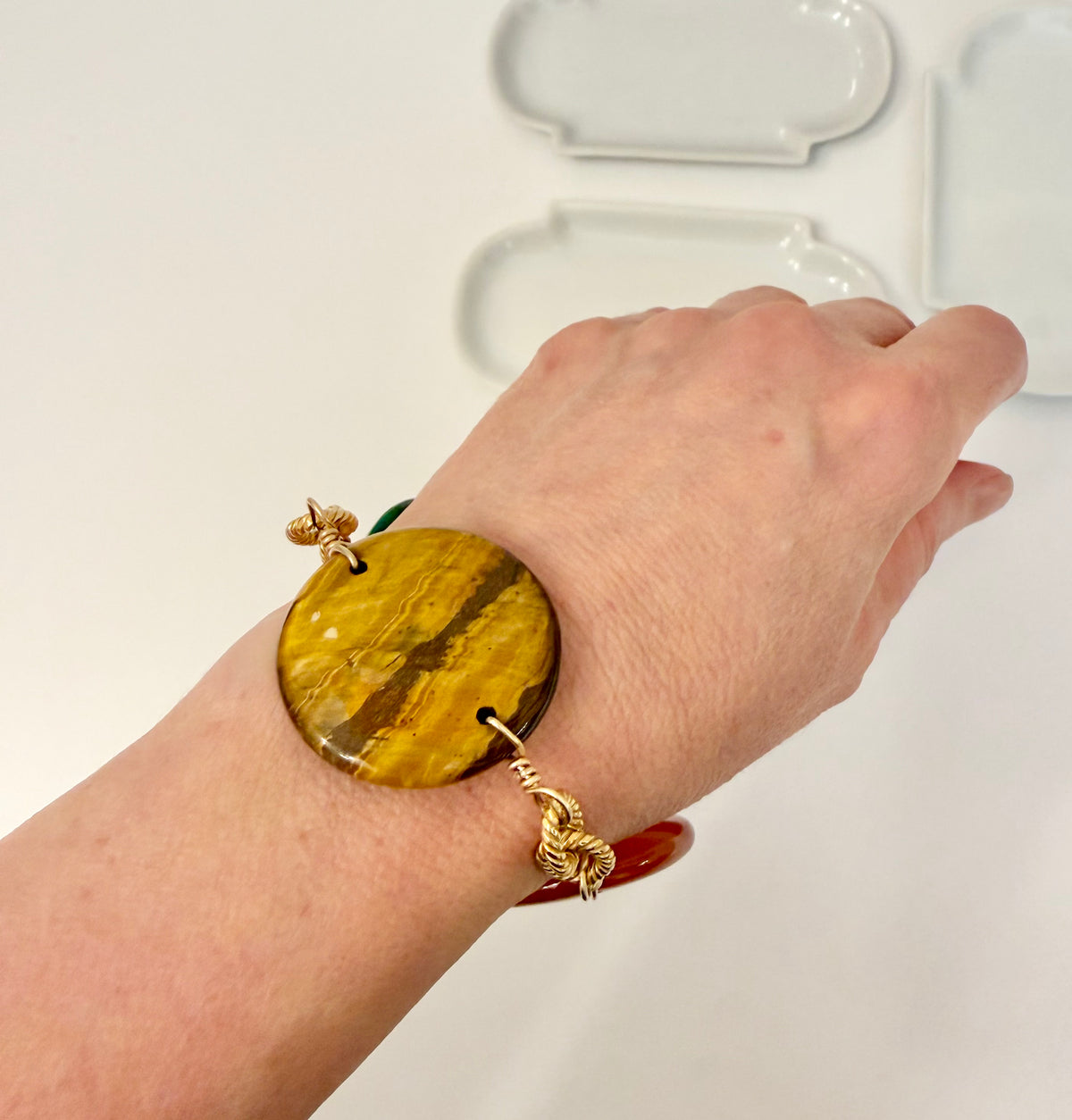 The most unique, and rare stone bracelet... lovely