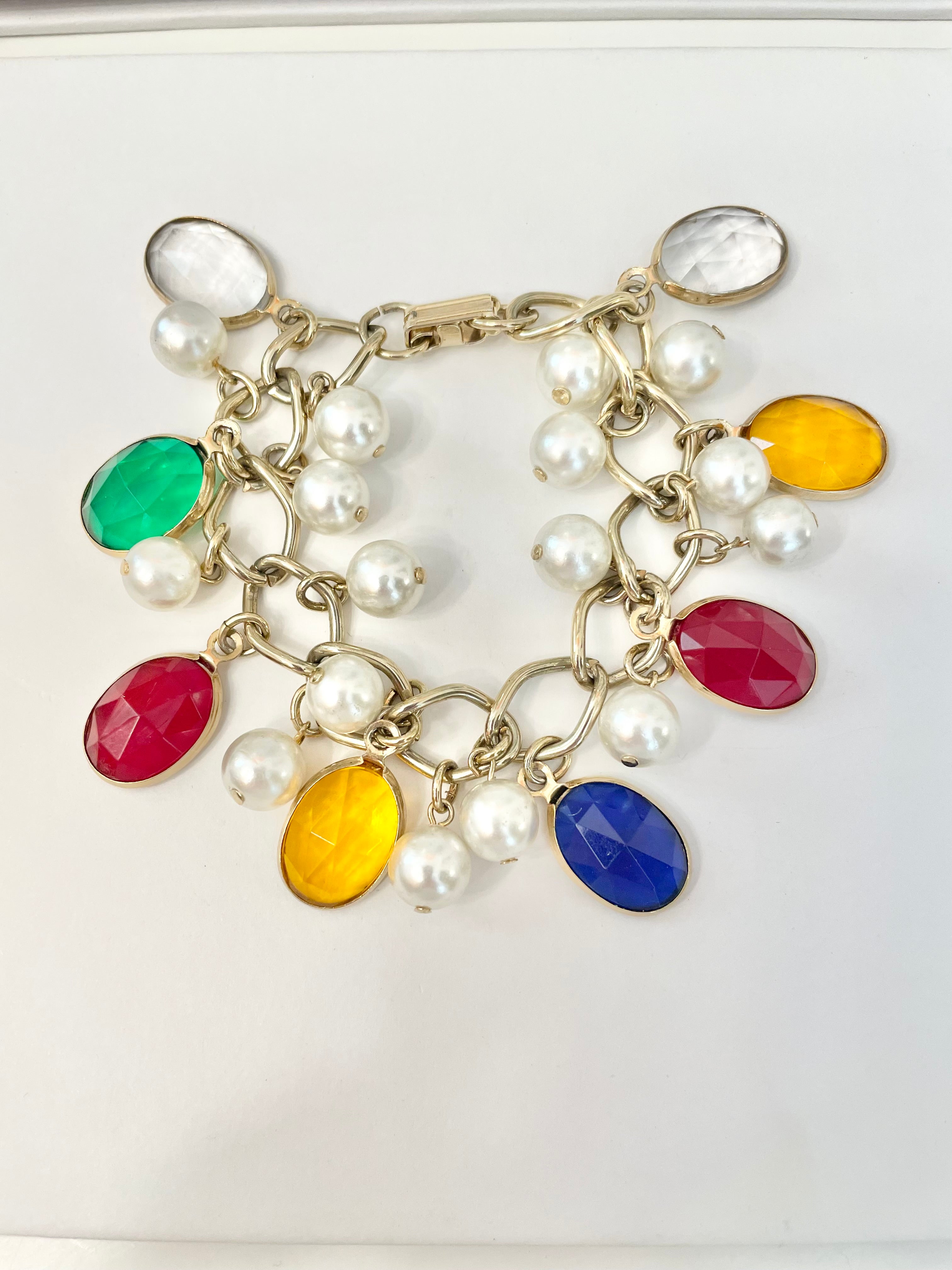 The most charming, colorful bracelet... so chic