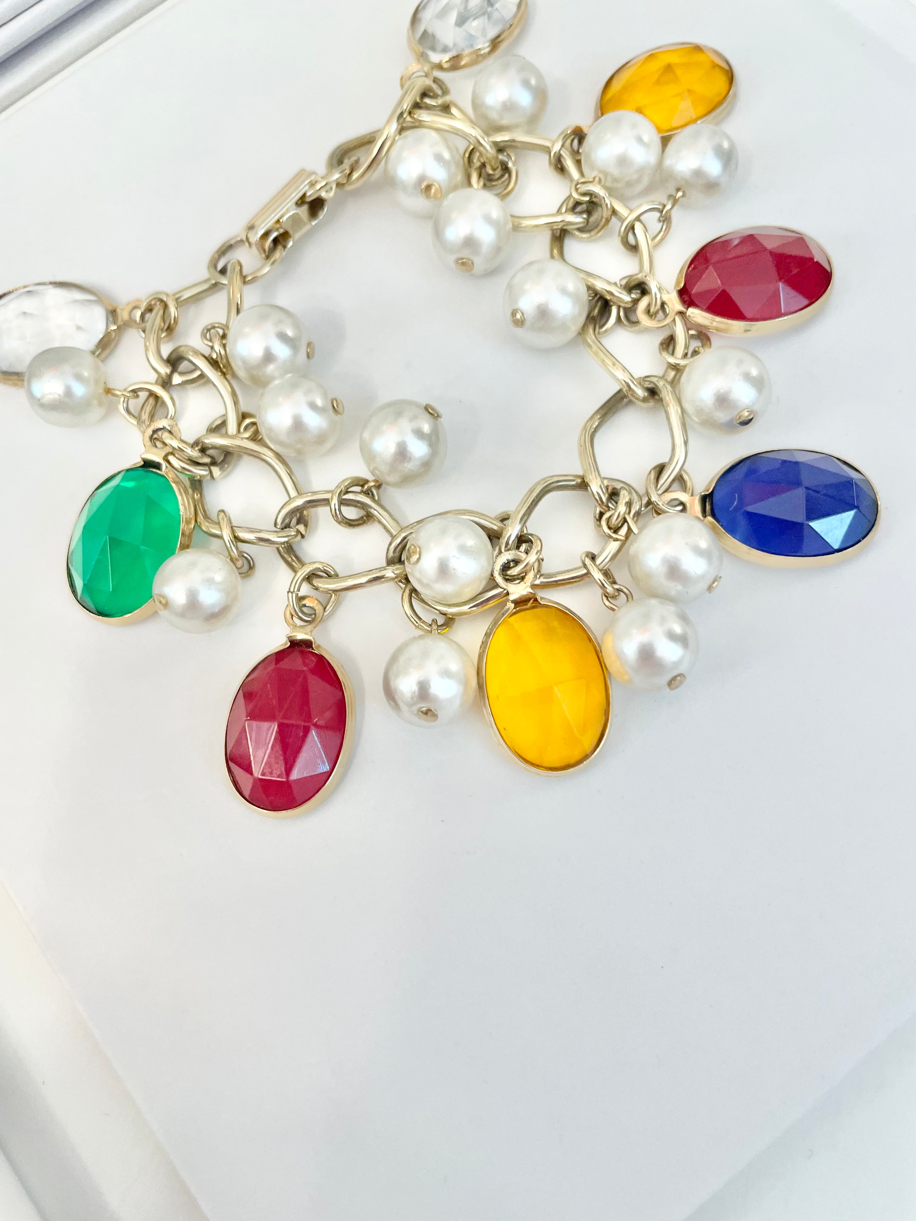 The most charming, colorful bracelet... so chic