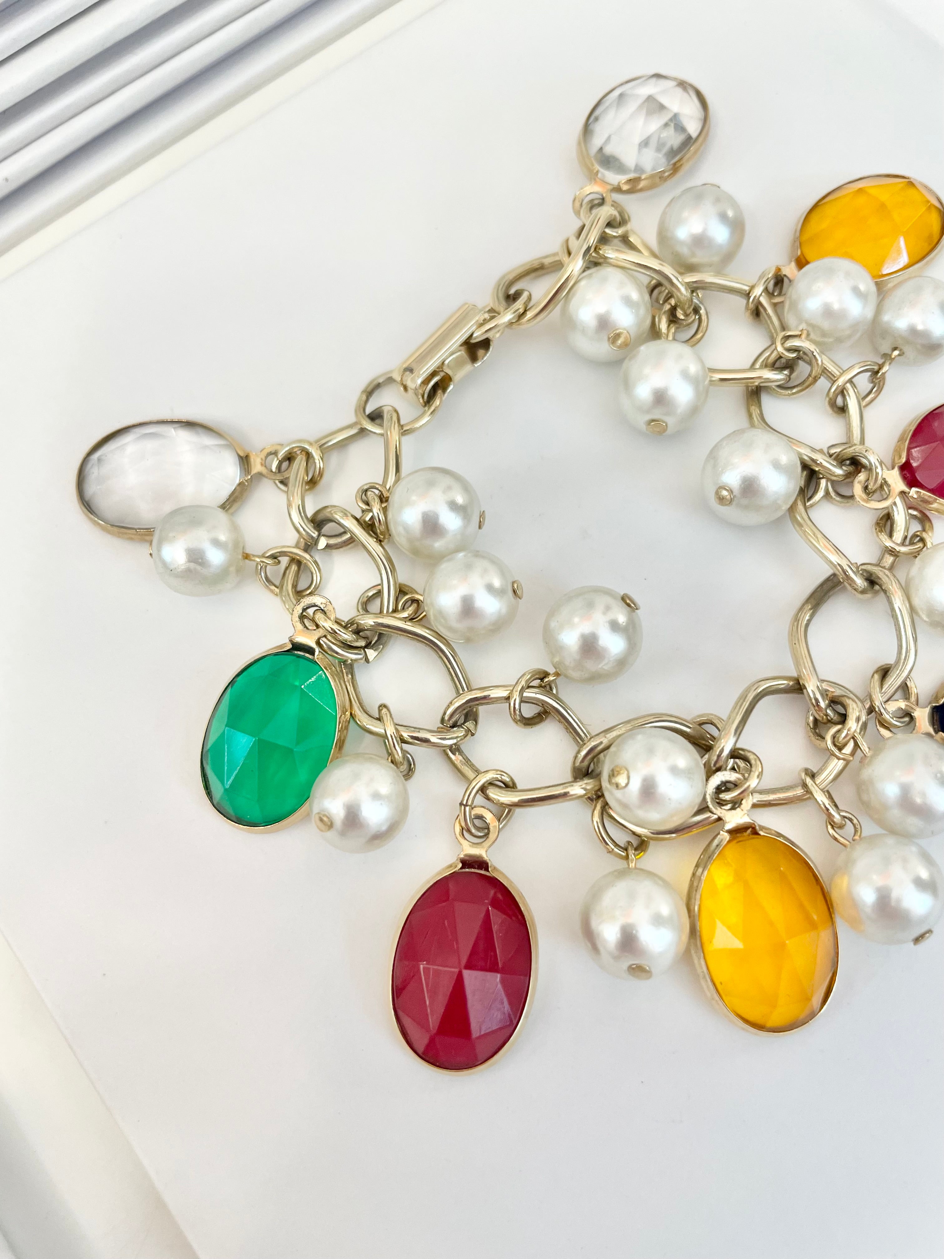 The most charming, colorful bracelet... so chic