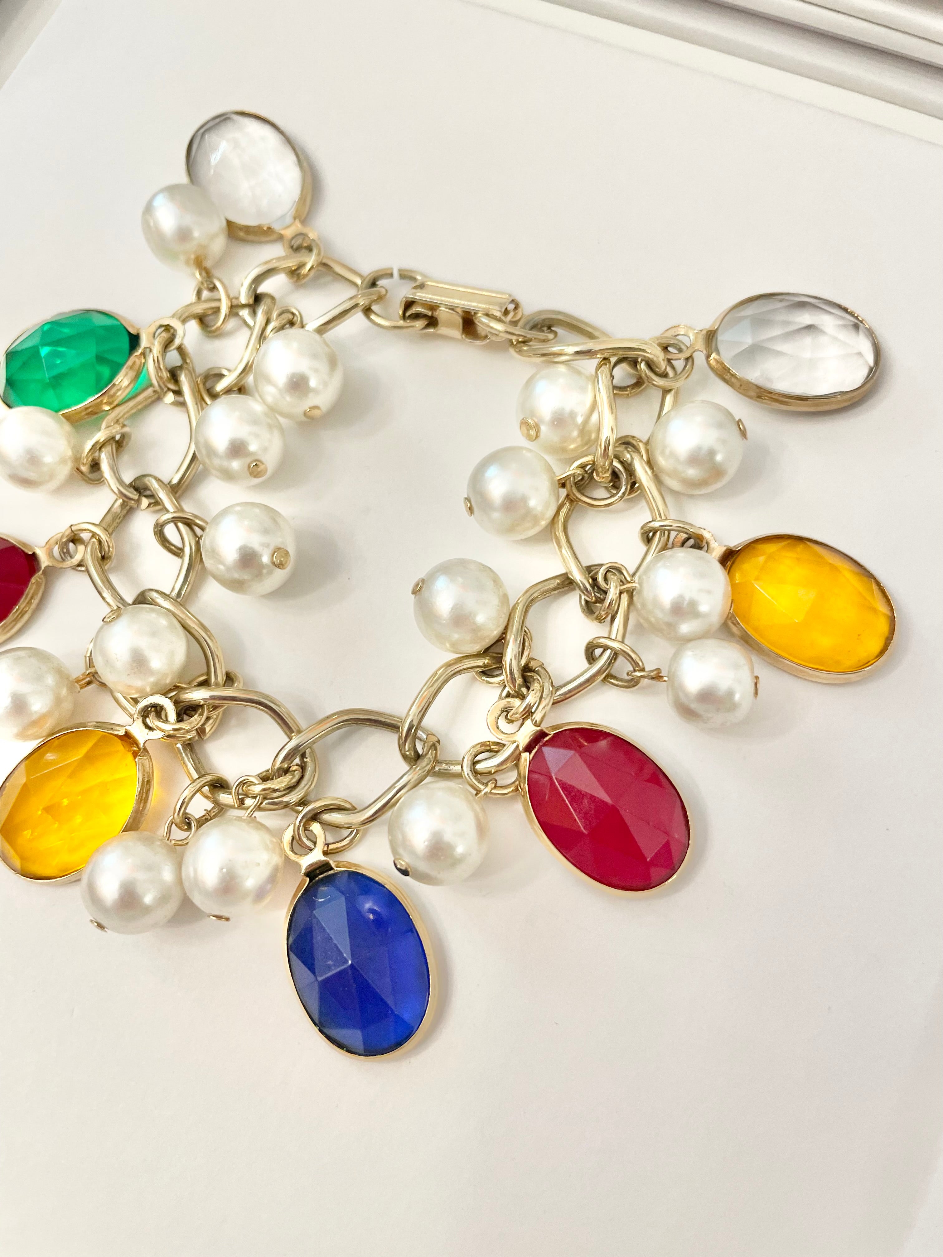 The most charming, colorful bracelet... so chic