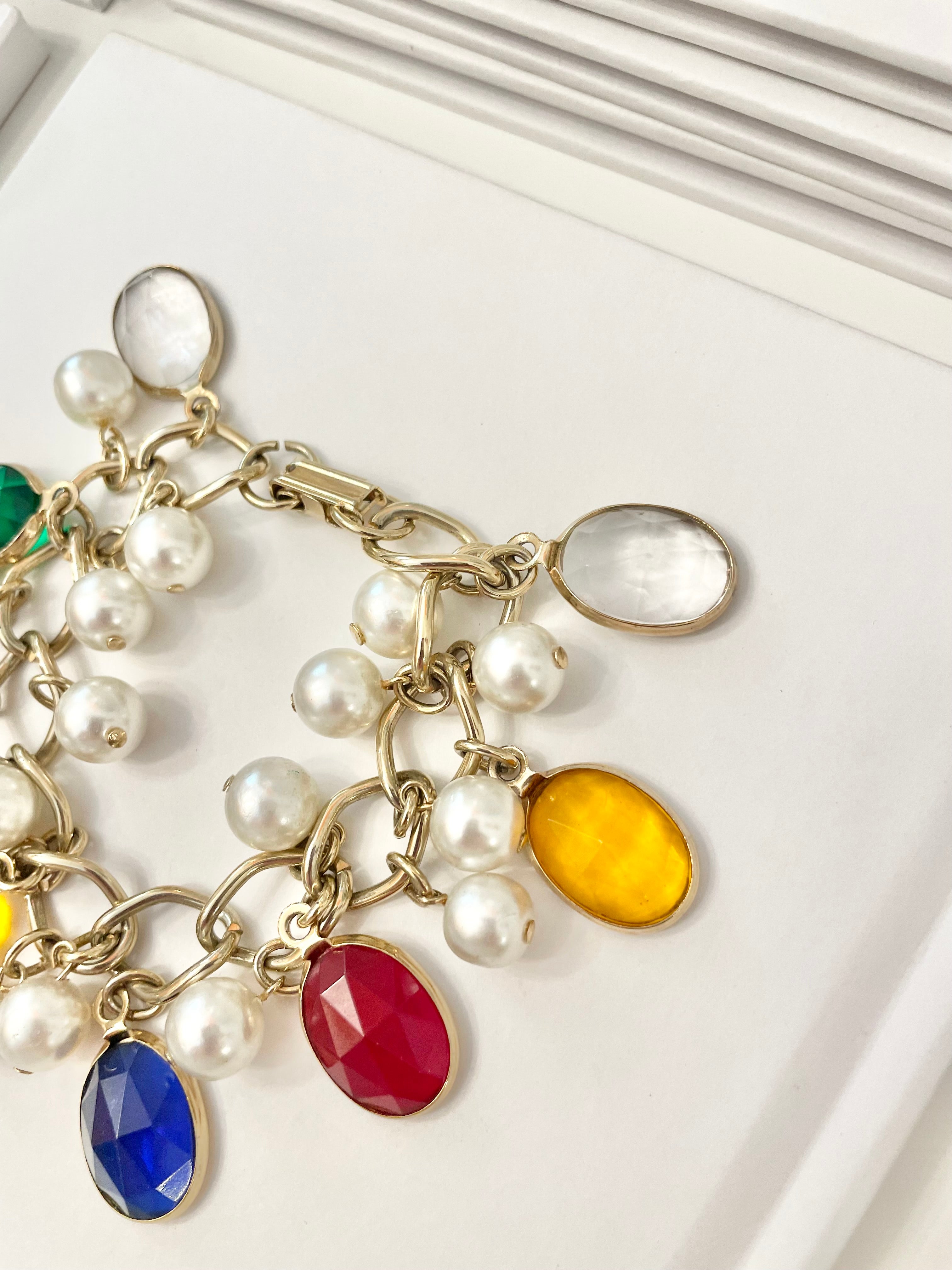 The most charming, colorful bracelet... so chic