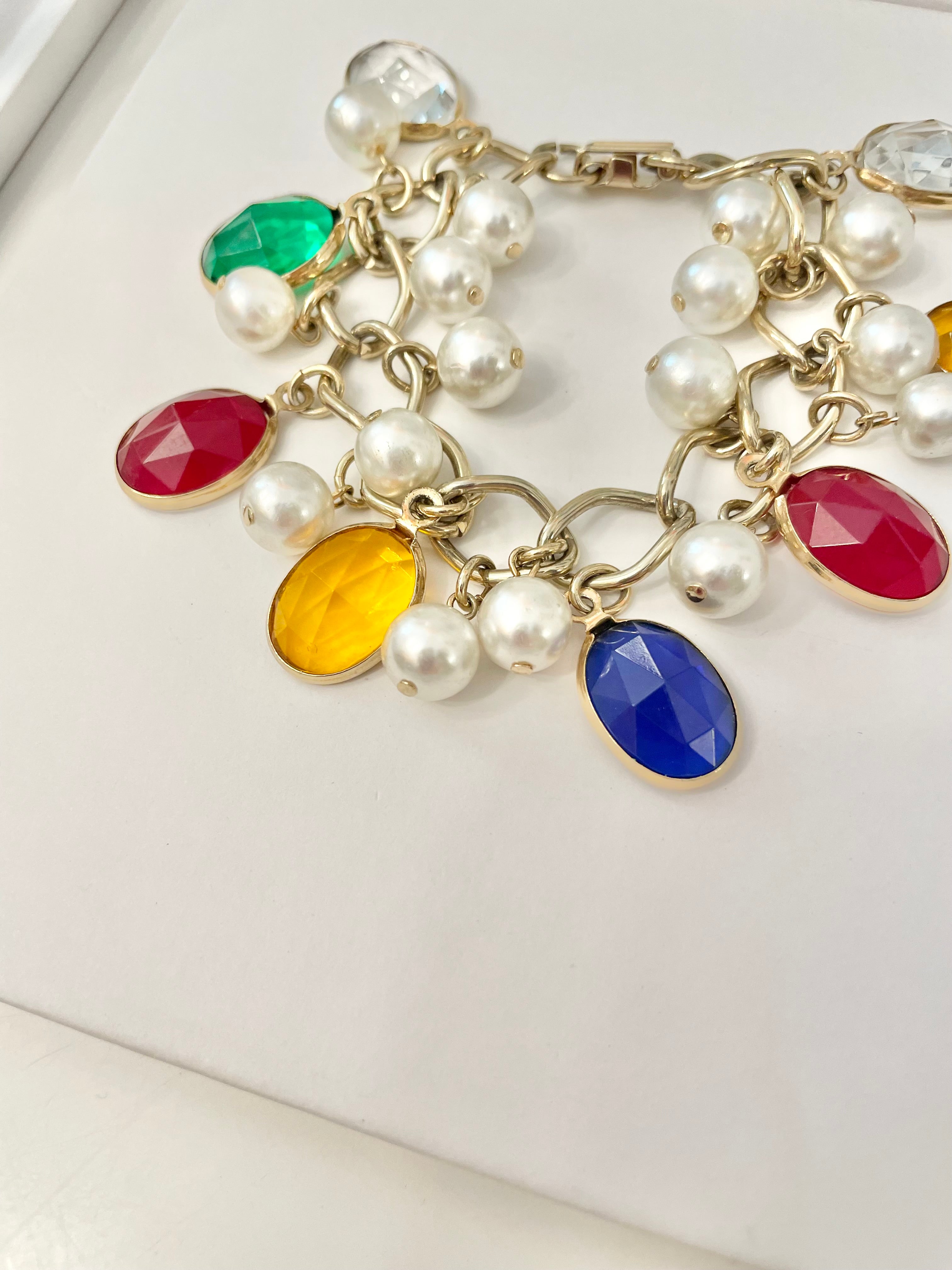 The most charming, colorful bracelet... so chic