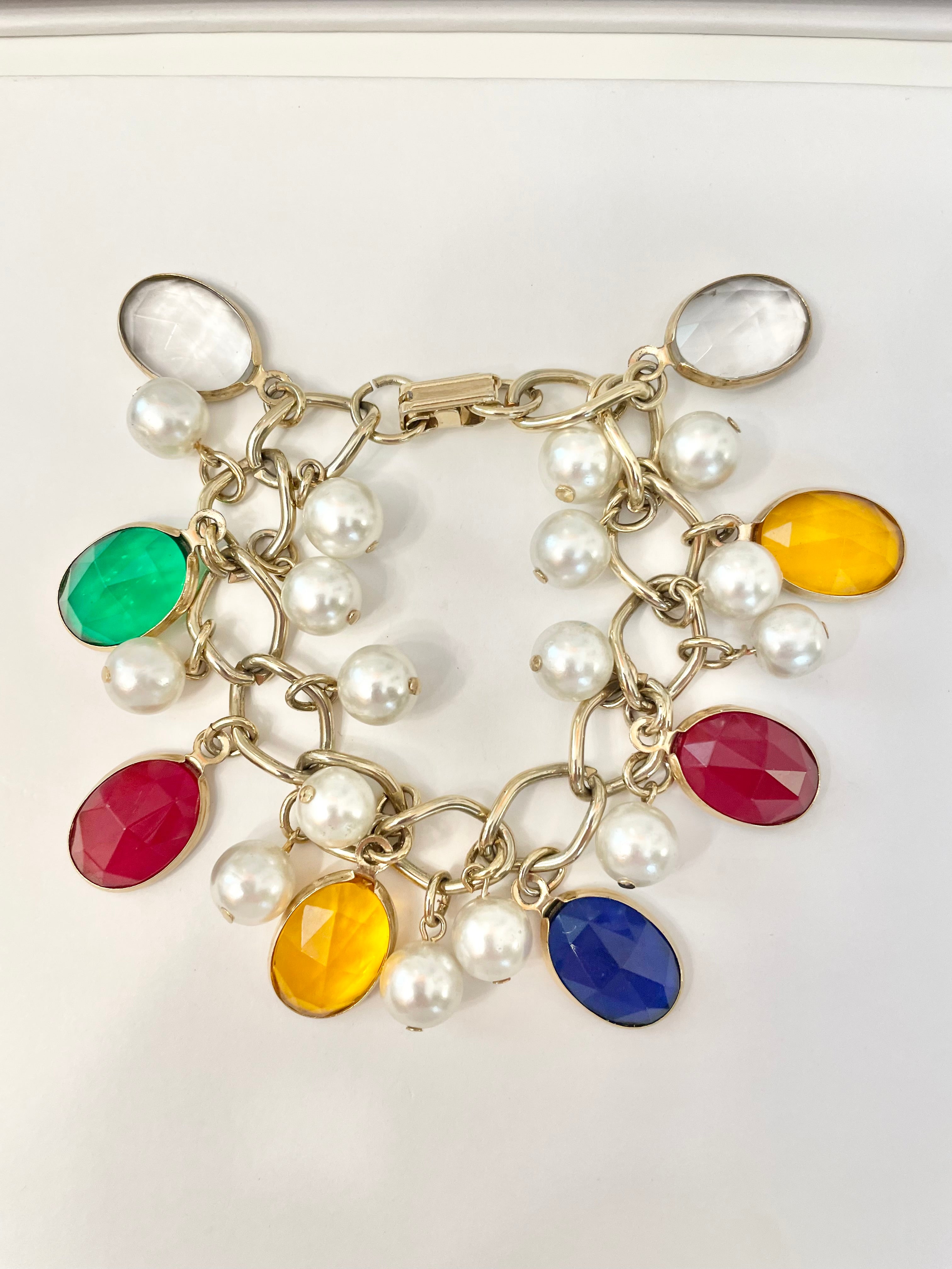 The most charming, colorful bracelet... so chic