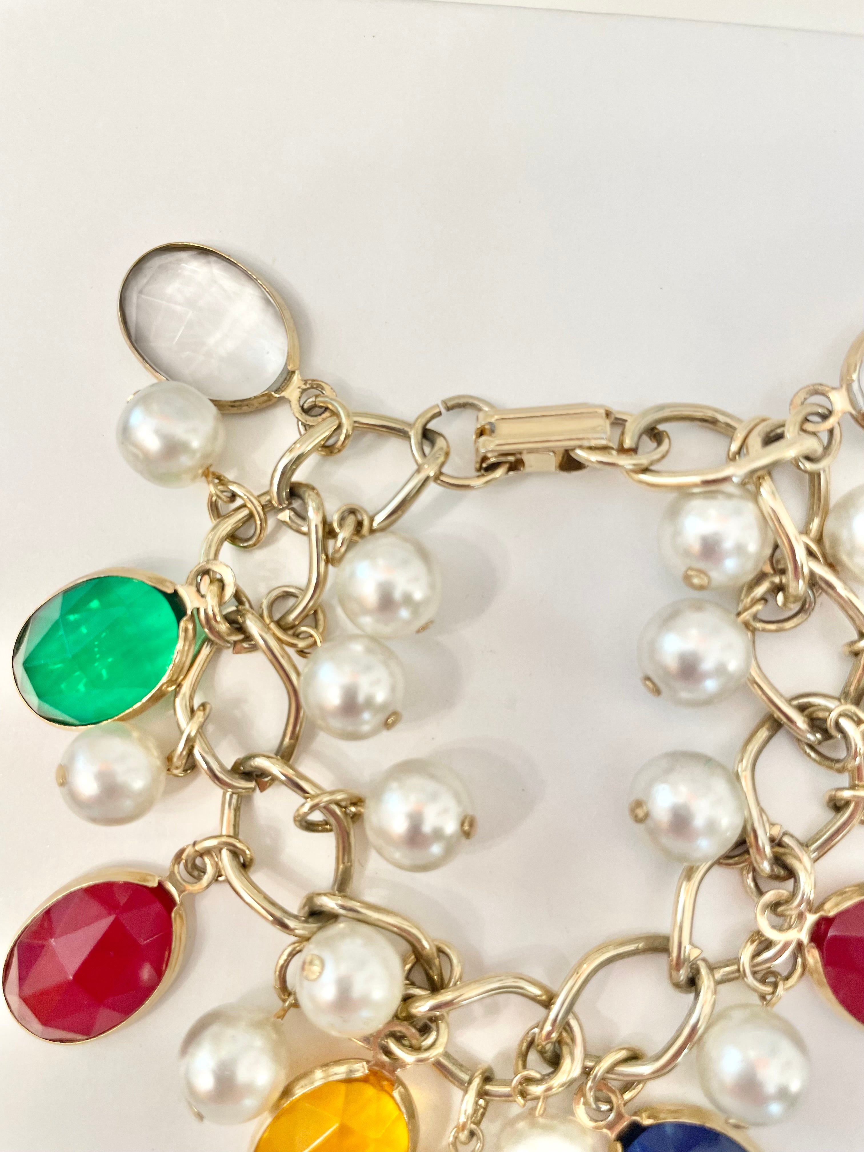 The most charming, colorful bracelet... so chic