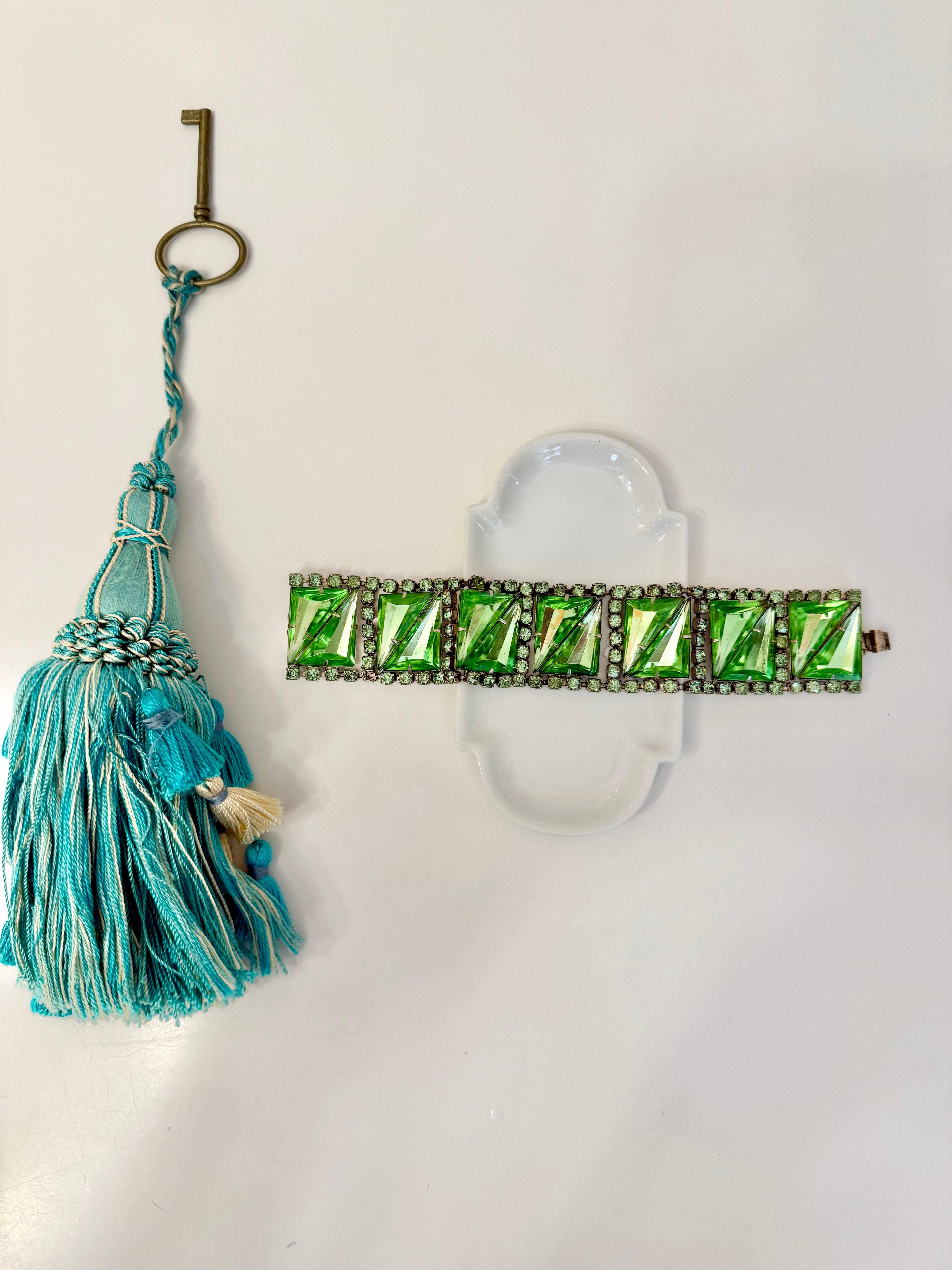 The heiress and her love of green!