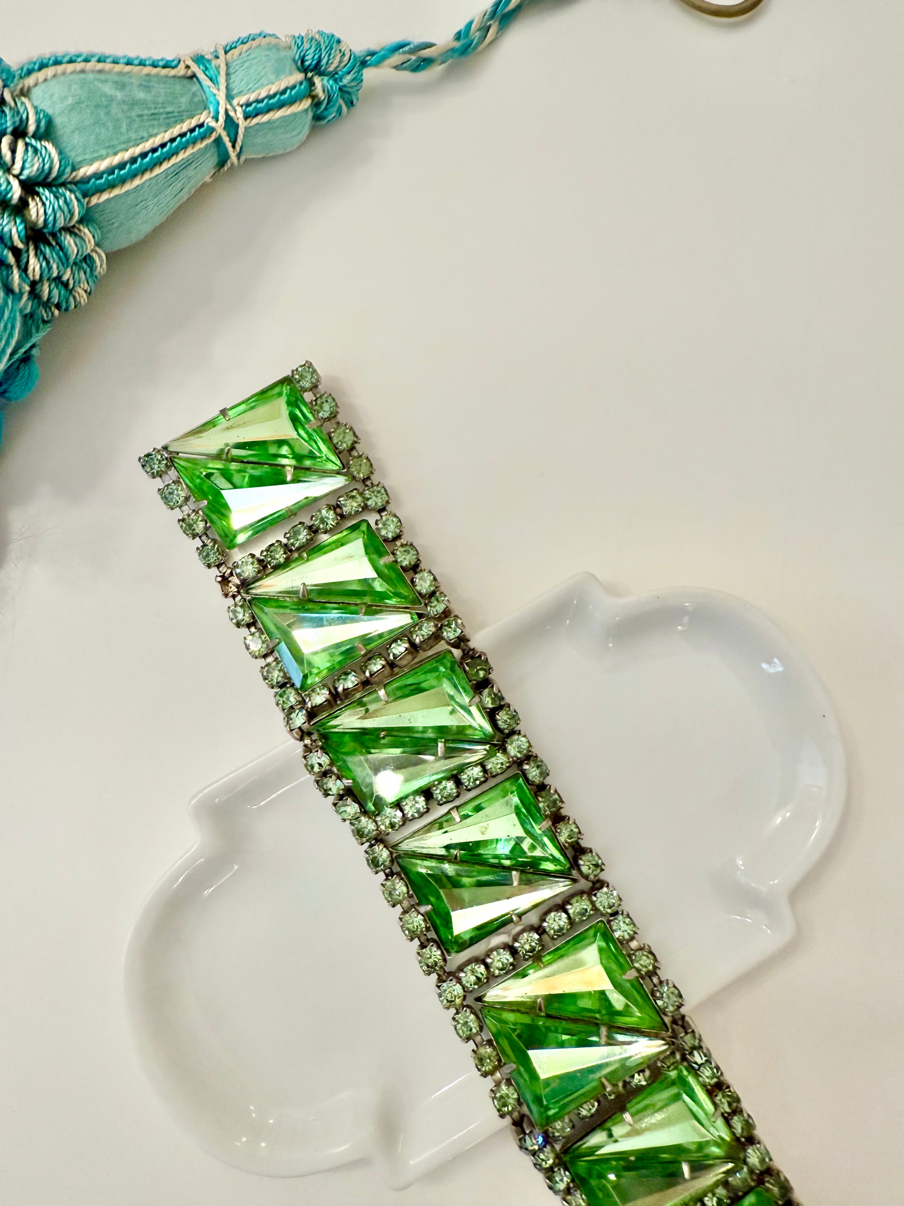 The heiress and her love of green!