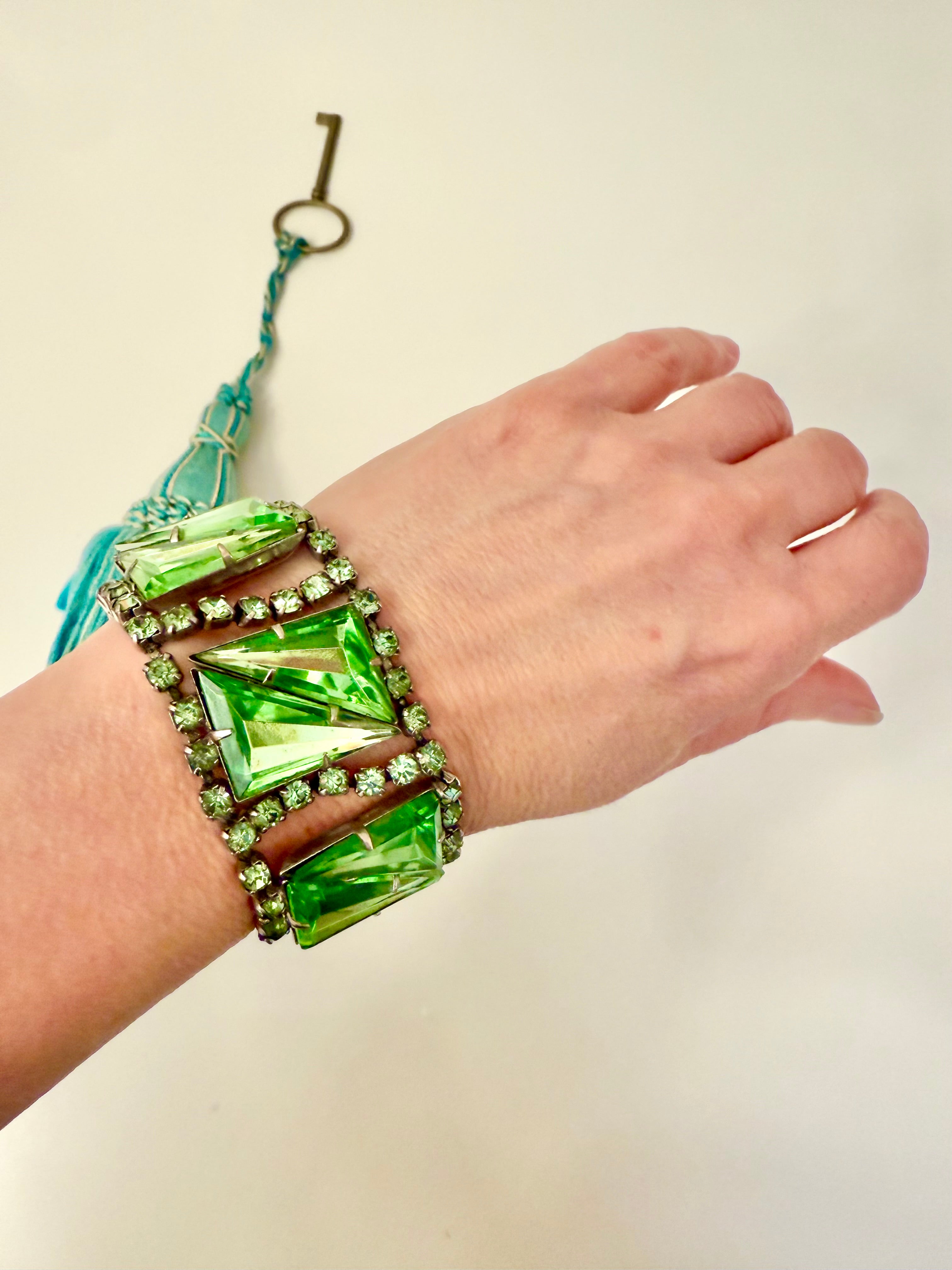 The heiress and her love of green!