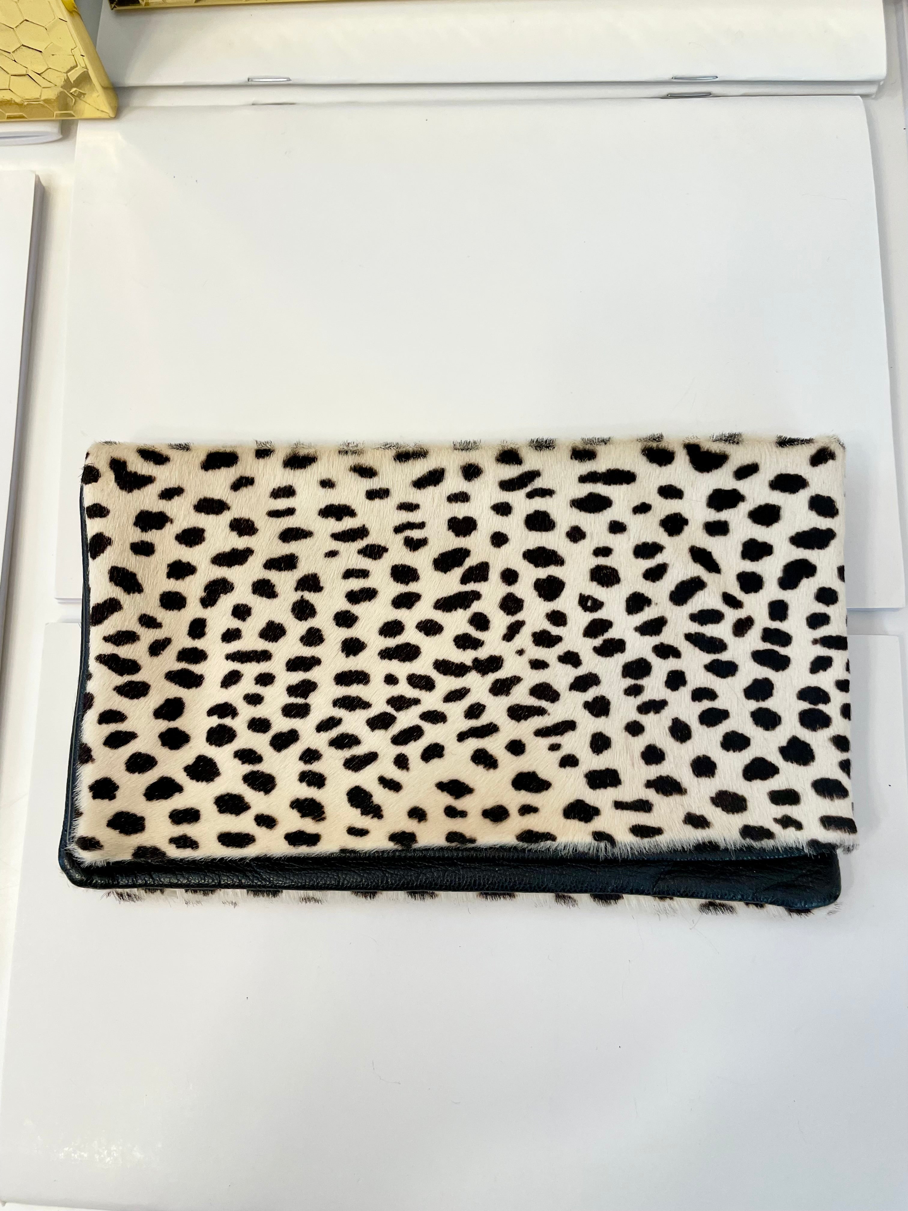 Super chic animal print wallet... a truly rare piece!