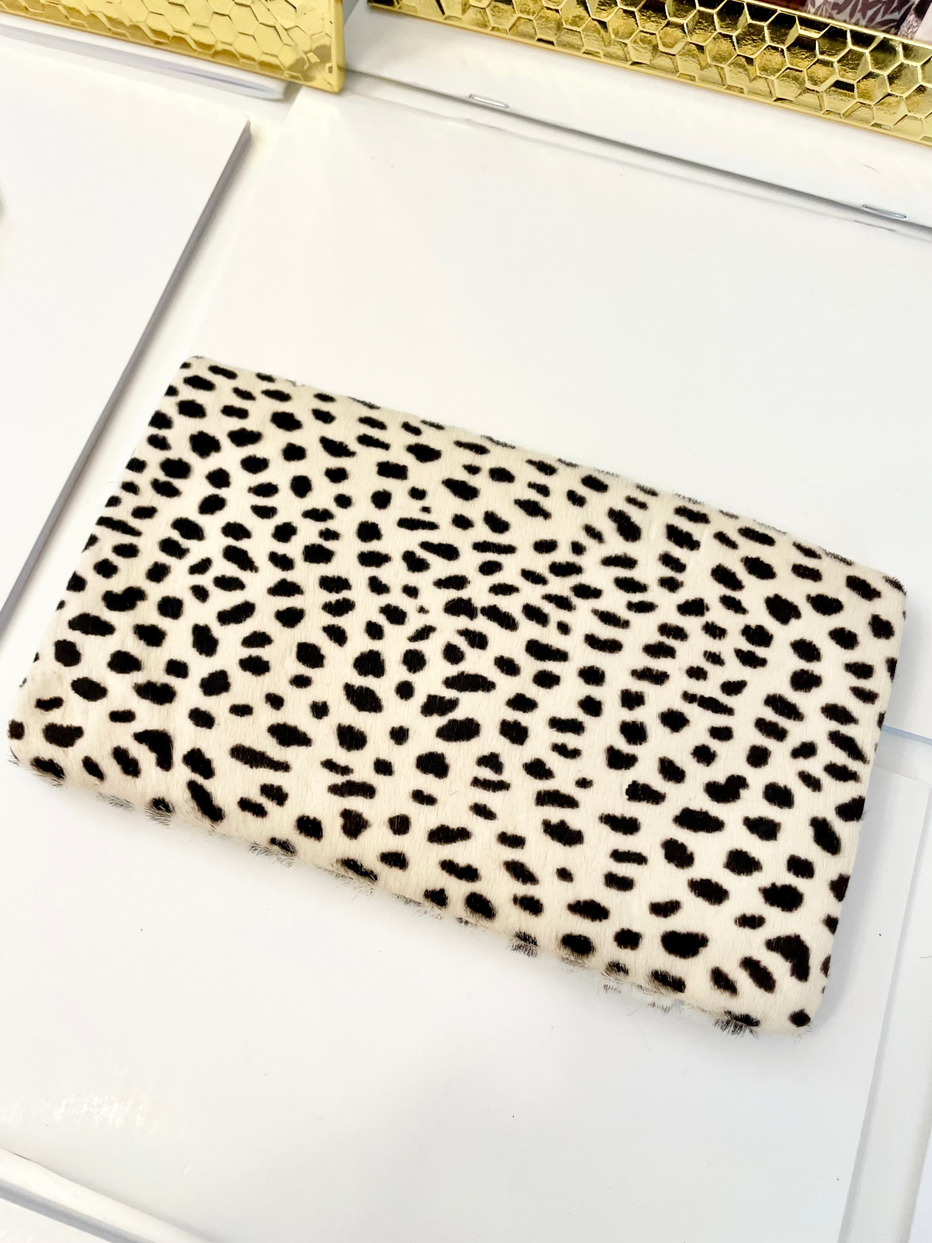 Super chic animal print wallet... a truly rare piece!