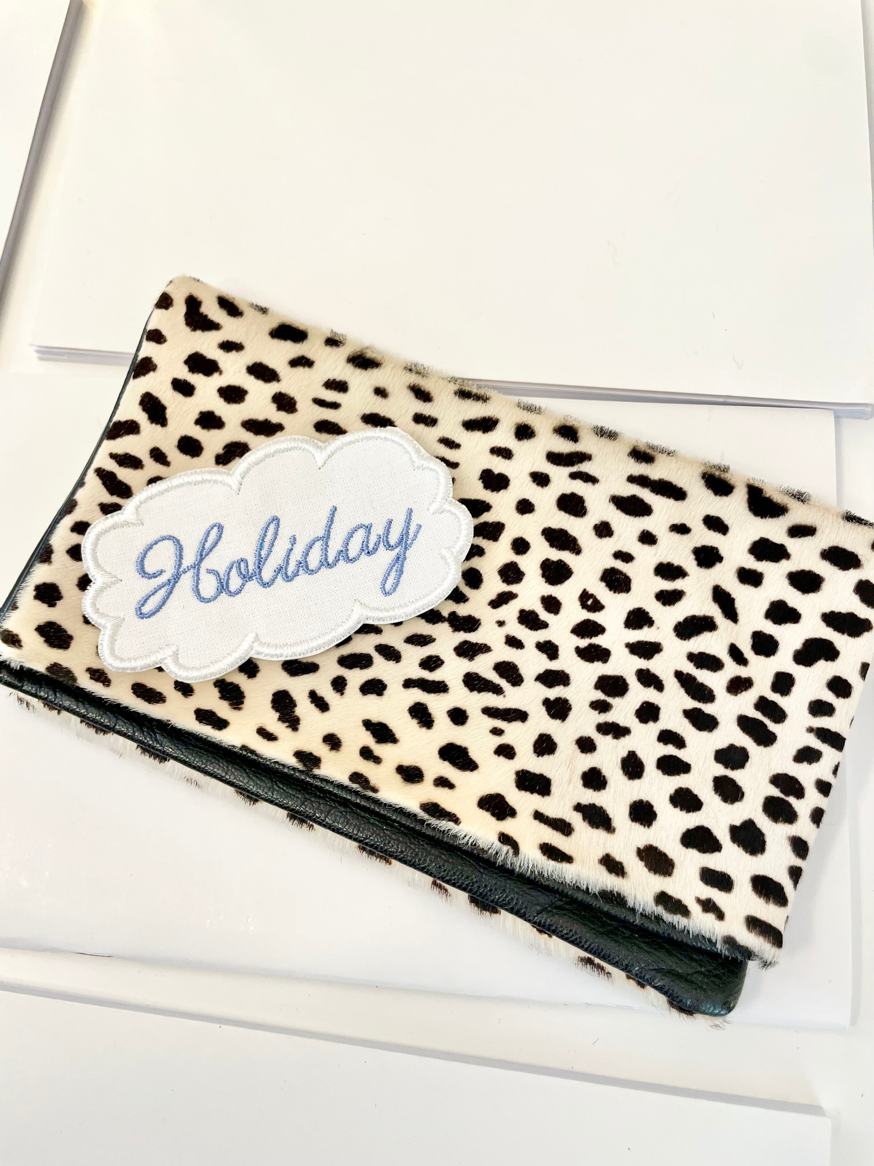 Super chic animal print wallet... a truly rare piece!