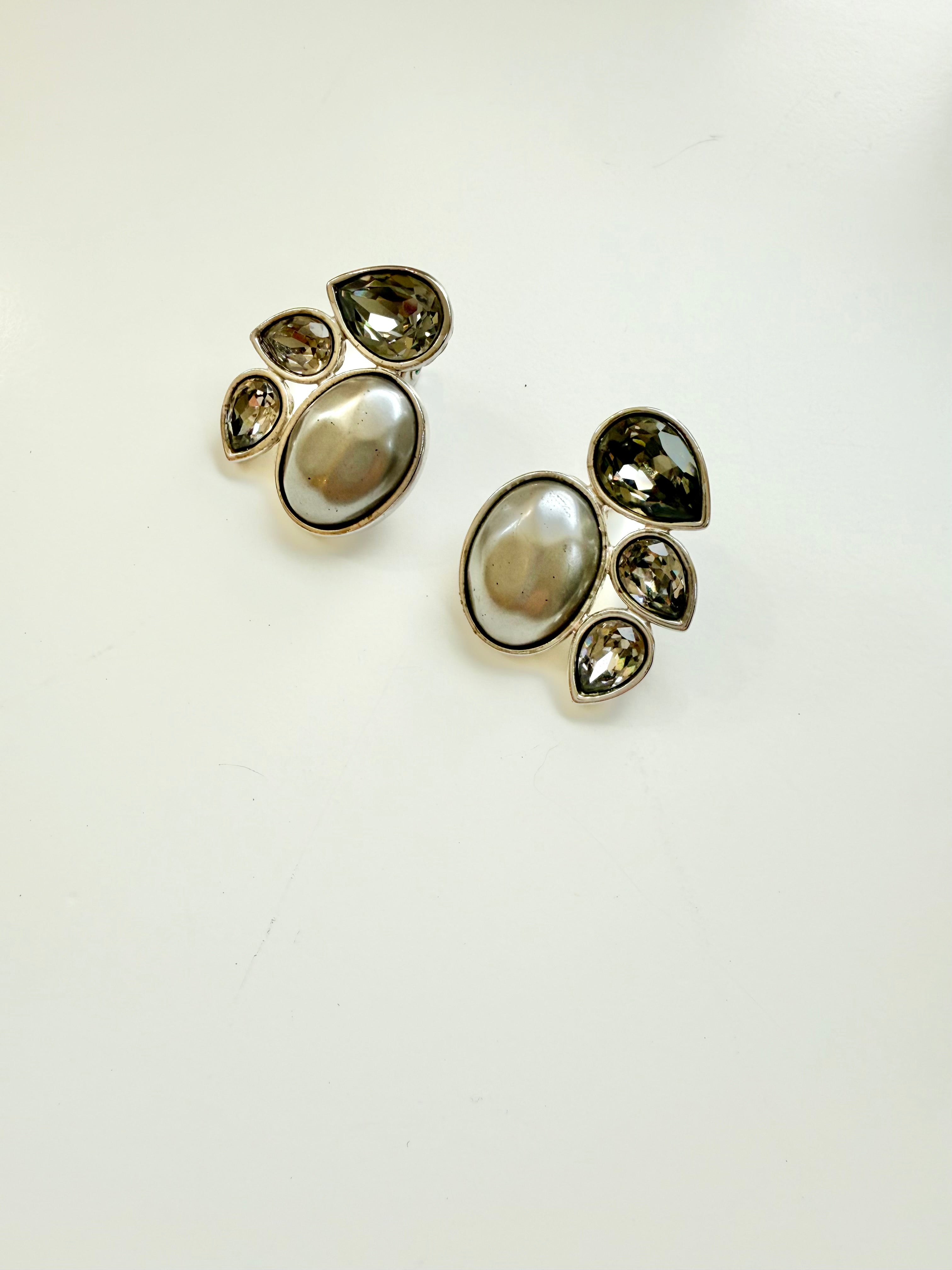 The most darling gray pearl YSL.....so chic, and timeless.