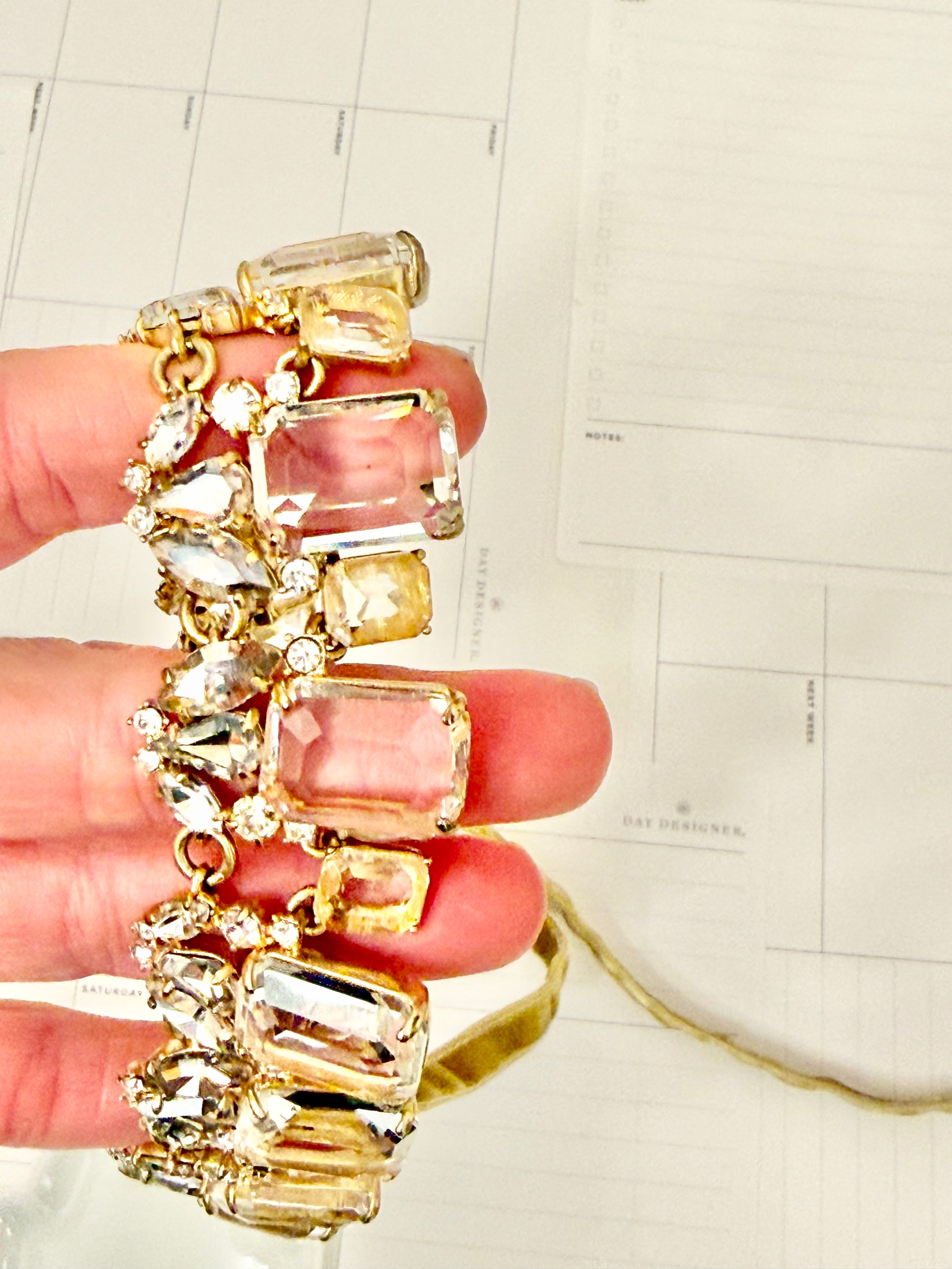 Ladies on Holiday reimagined stunning necklace with vintage french velvet.