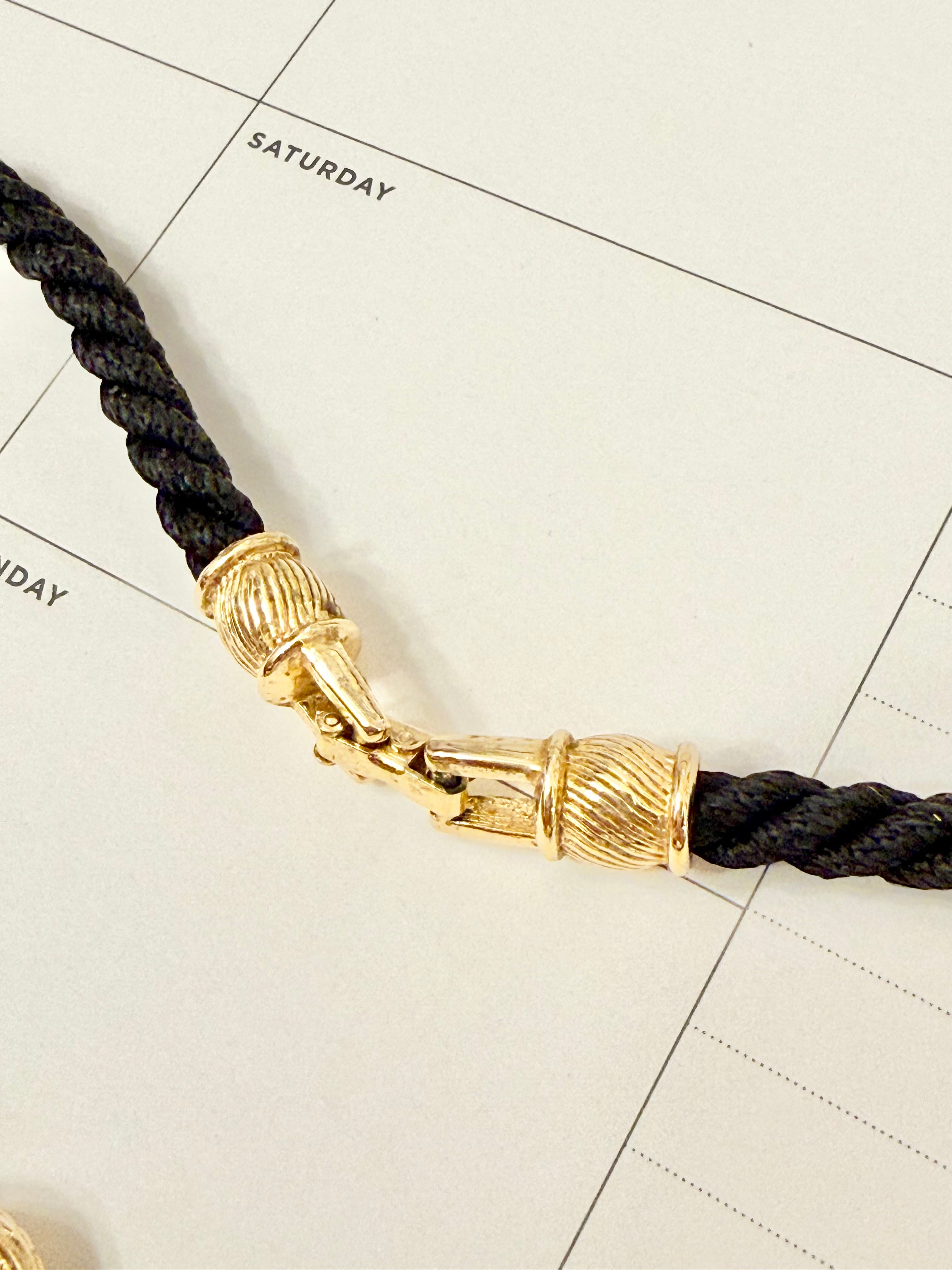 The socialite and her love of a dramatic necklace....